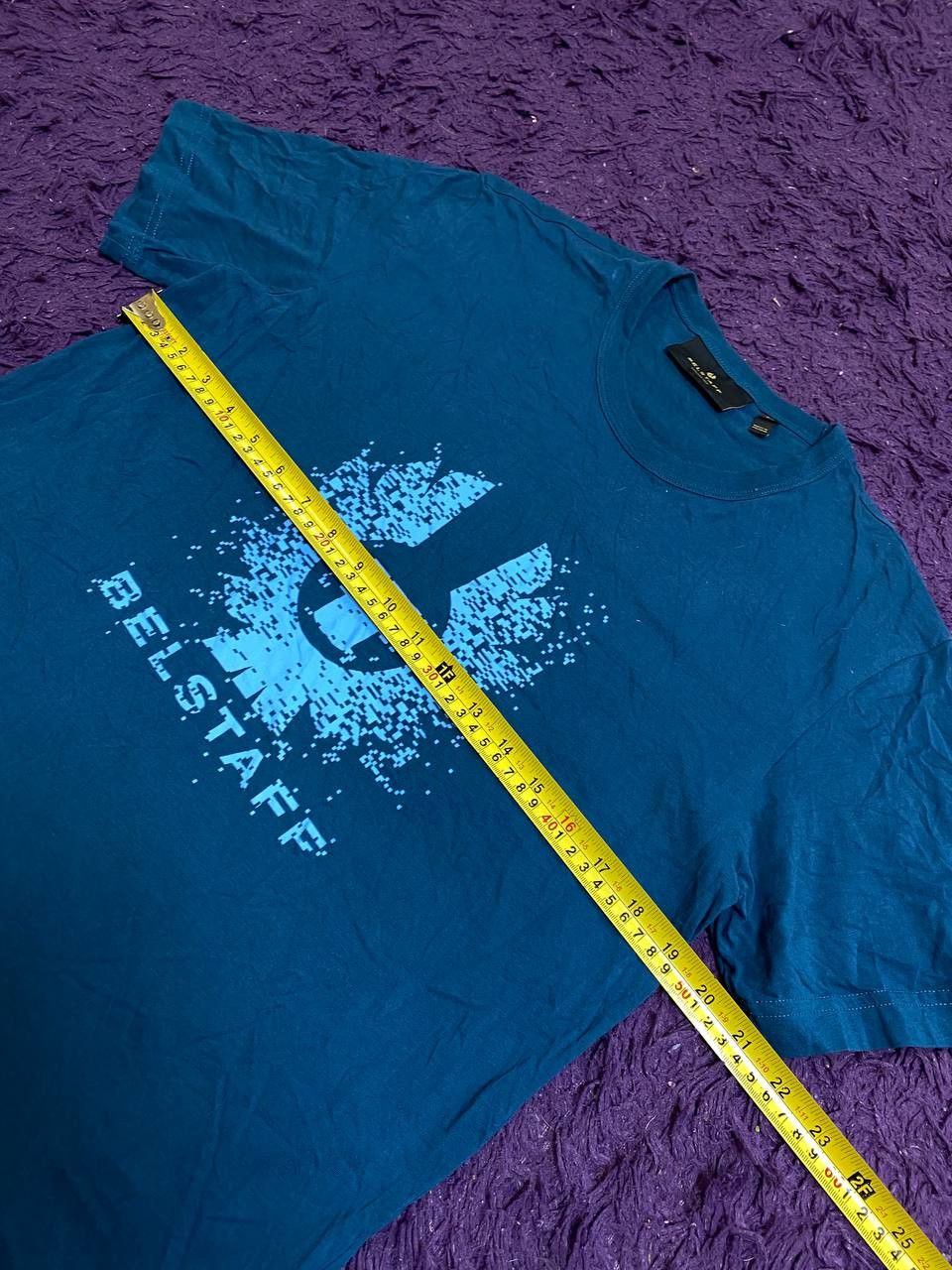 Belstaff Vintage Belstaff Big Y2K Logo Short Sleeve T-Shirt Size M Size US M / EU 48-50 / 2 - 9 Thumbnail