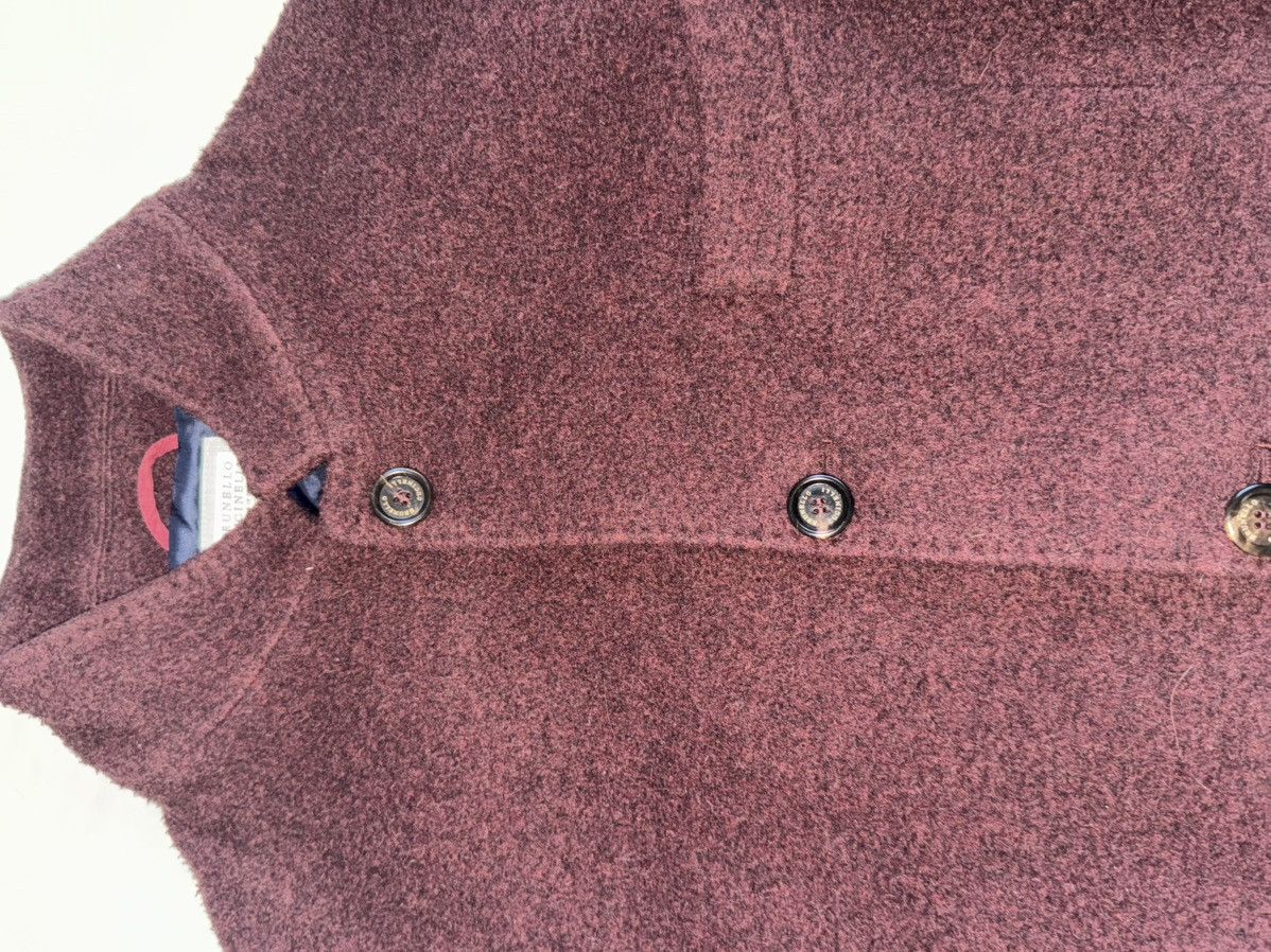 Brunello Cucinelli Brunello cucinelli burgundy wool jacket Size US S / EU 44-46 / 1 - 2 Thumbnail