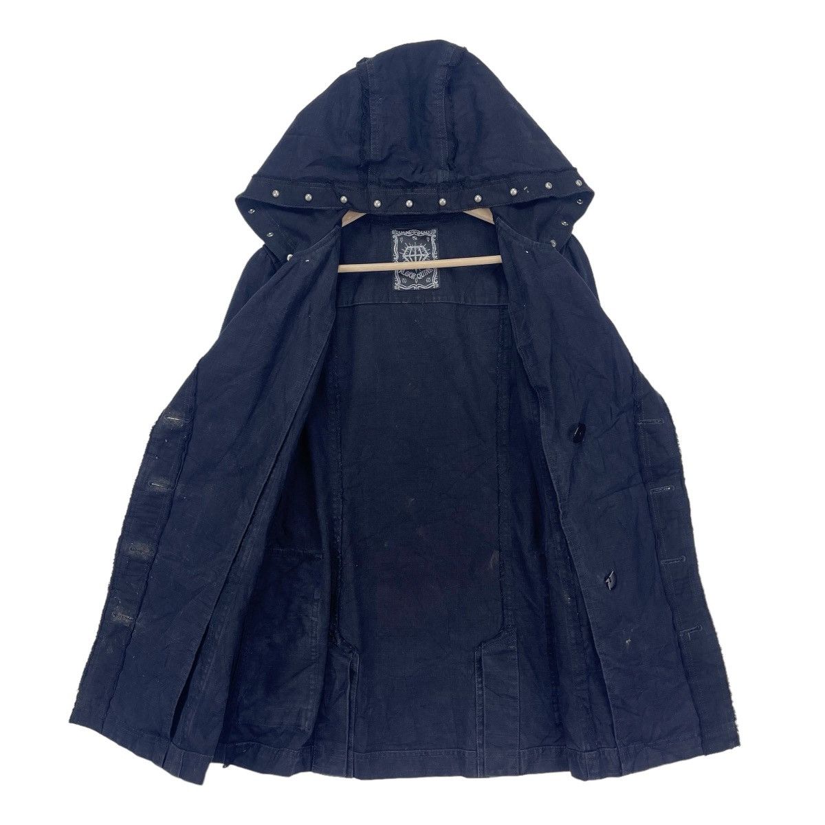 Japanese Brand × Seditionaries Algonquins Studed Denim Short Jacket Size M / US 6-8 / IT 42-44 - 6 Thumbnail