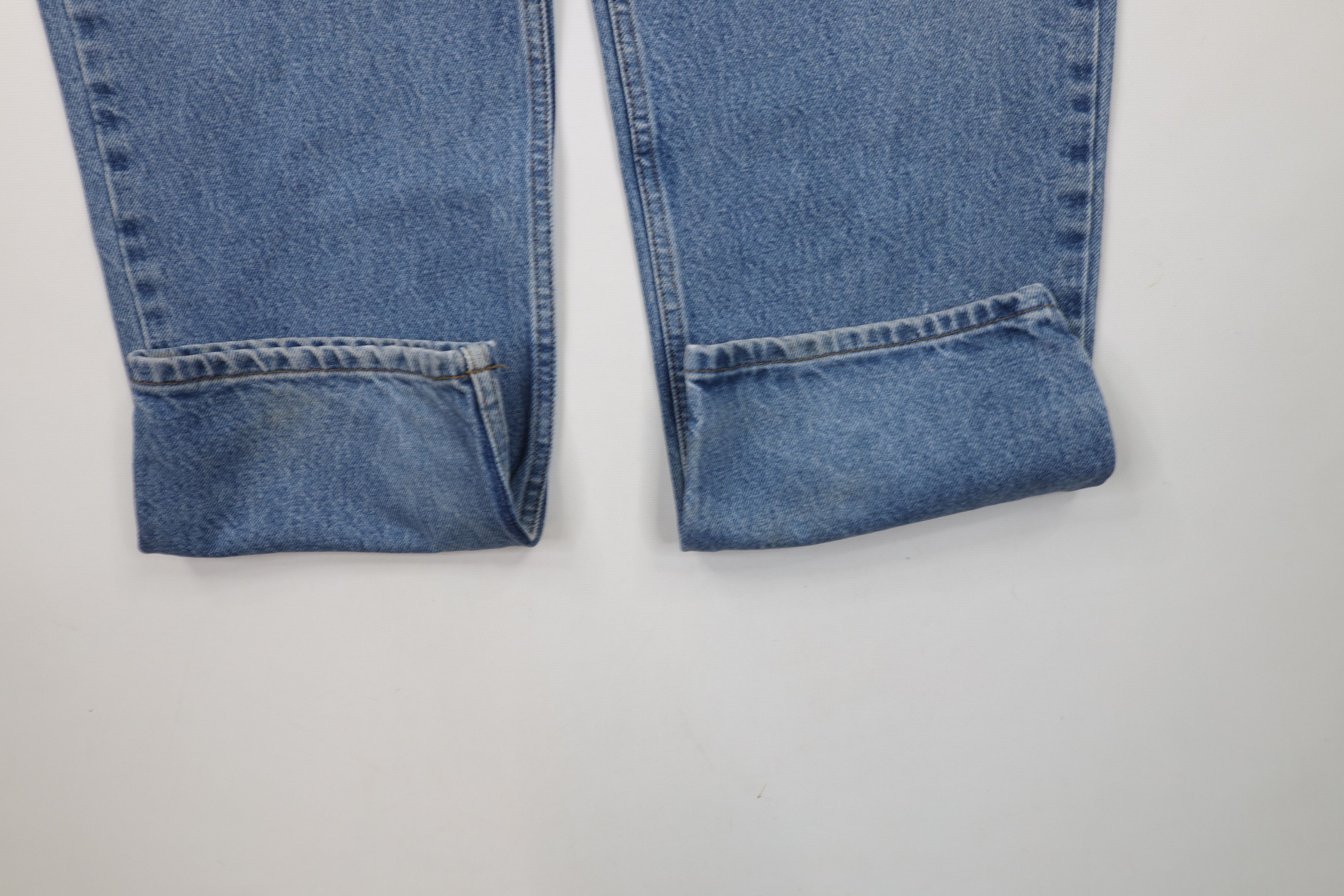 Carhartt × Vintage Vintage Y2K Carhartt Spell Out Relaxed Fit Denim Jeans Blue Size US 36 / EU 52 - 5 Thumbnail