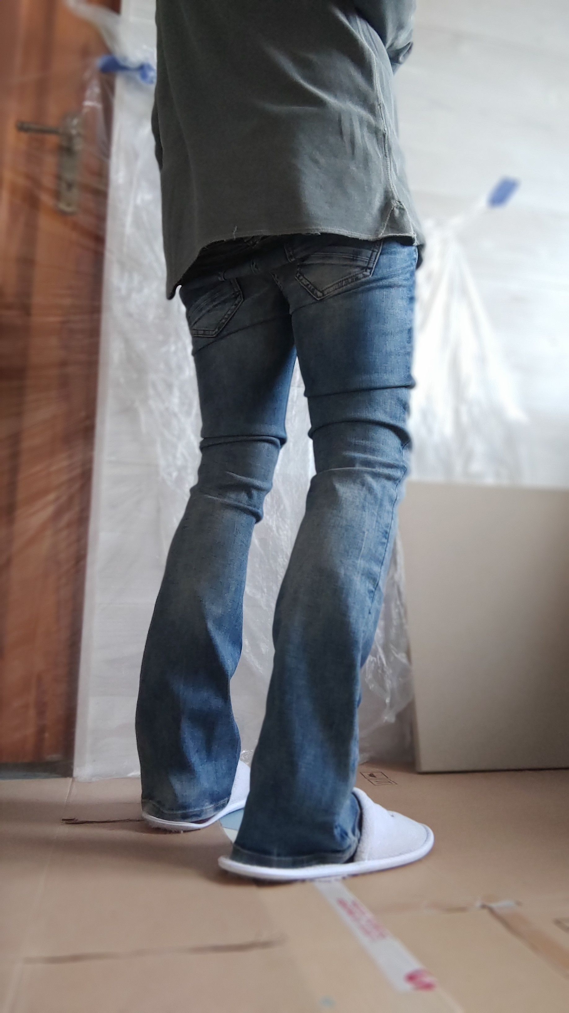 G-Star Flared Bootcut Skinny Stacked Pants Bell Bottom Denim 27 Size US 27 - 15 Thumbnail