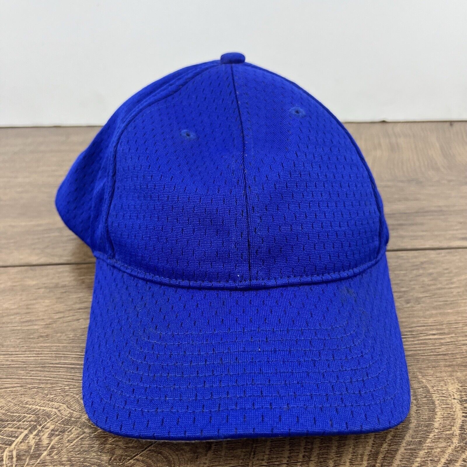 Other Plain Blue Hat Blue Adjustable Hat Blue Adult Size Baseball Size ONE SIZE - 5 Thumbnail