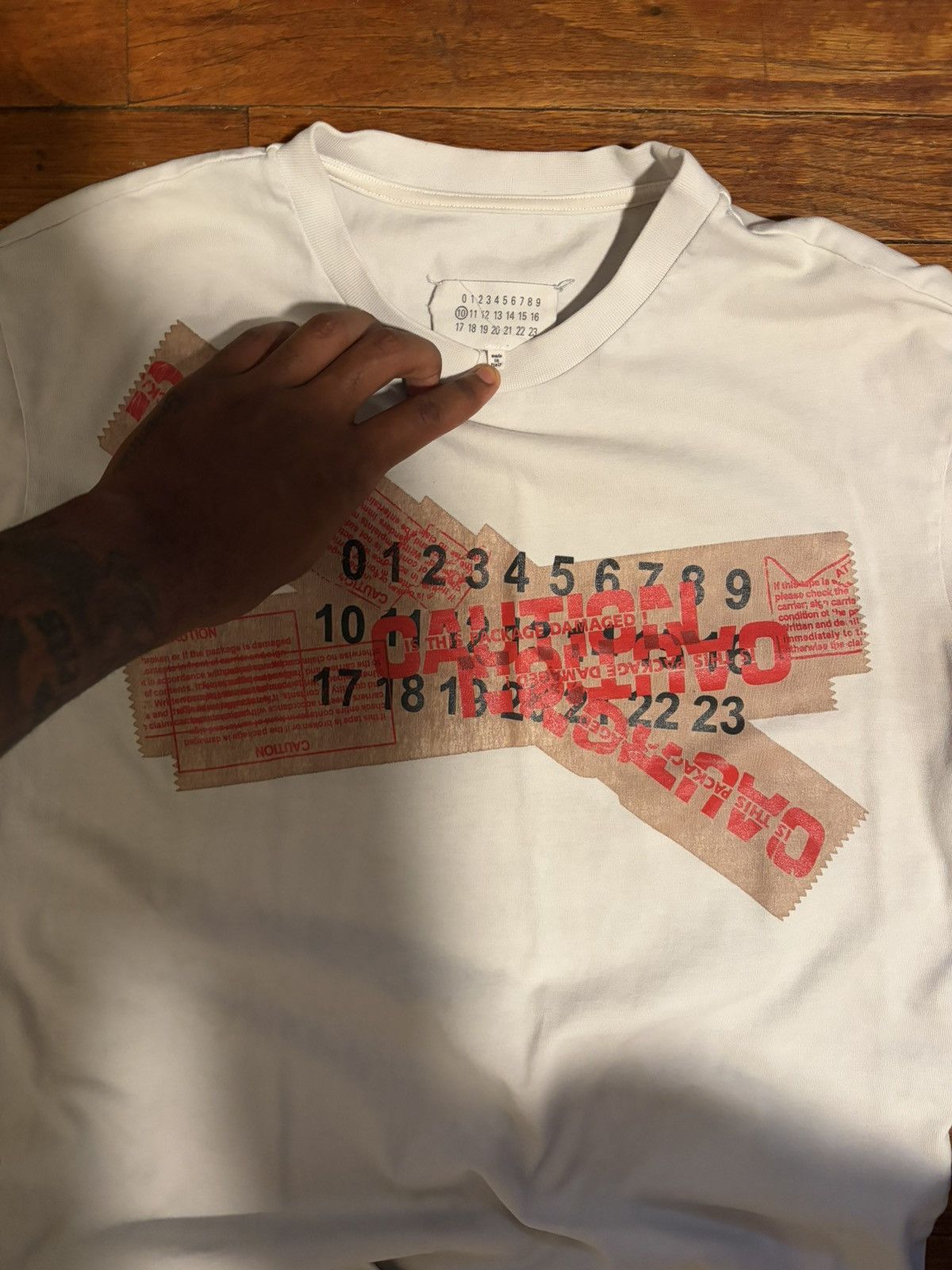 Other Maison Margiela Graphic Tee Size US S / EU 44-46 / 1 - 2 Thumbnail