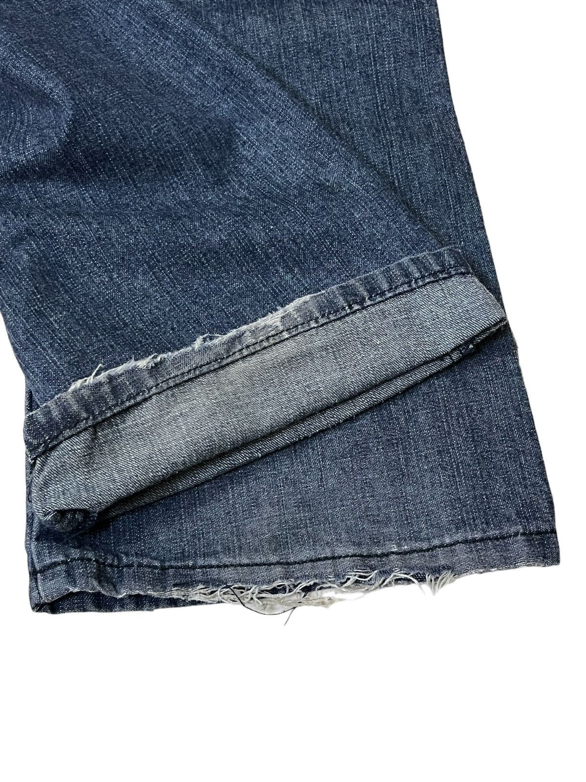 Japanese Brand JAPANESE EXTREME COUTURE INSPIRED CHROME HEART FLARED JEANS Size US 34 / EU 50 - 14 Thumbnail