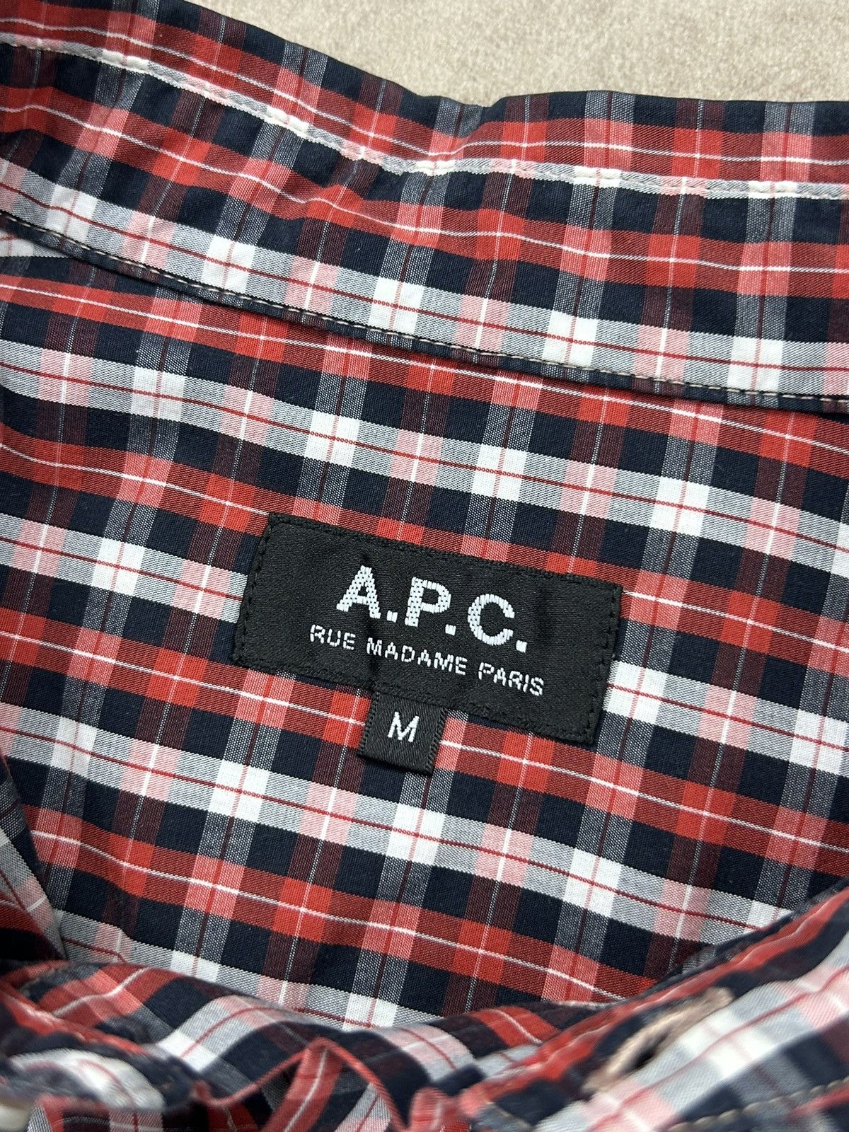 A.P.C. Apc long sleeve shirt cotton Size US M / EU 48-50 / 2 - 8 Thumbnail