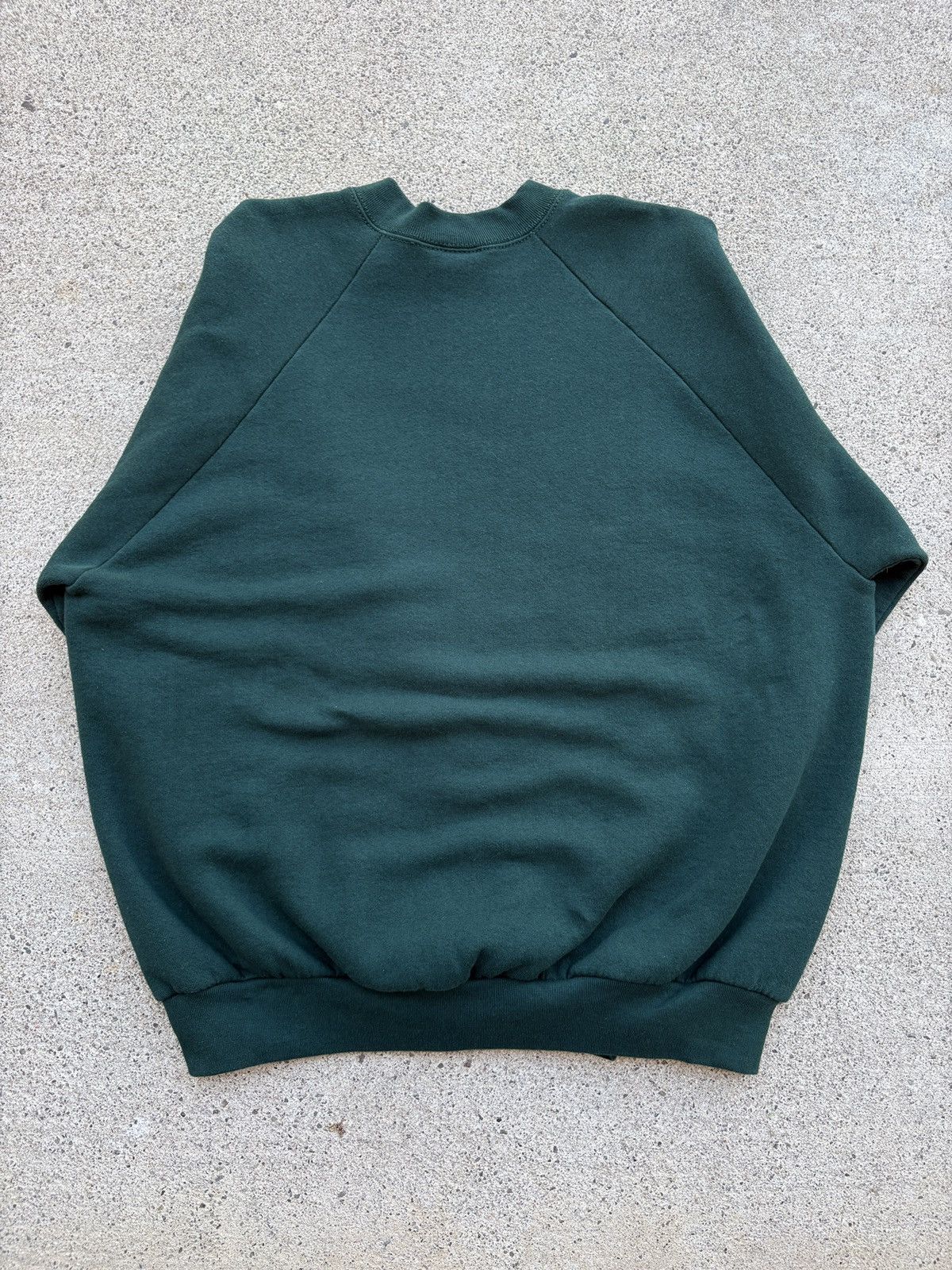 Fruit Of The Loom Vintage 90s Fruit Of The Loom D. Green Crewneck Sweater Sz L Size US M / EU 48-50 / 2 - 2 Thumbnail