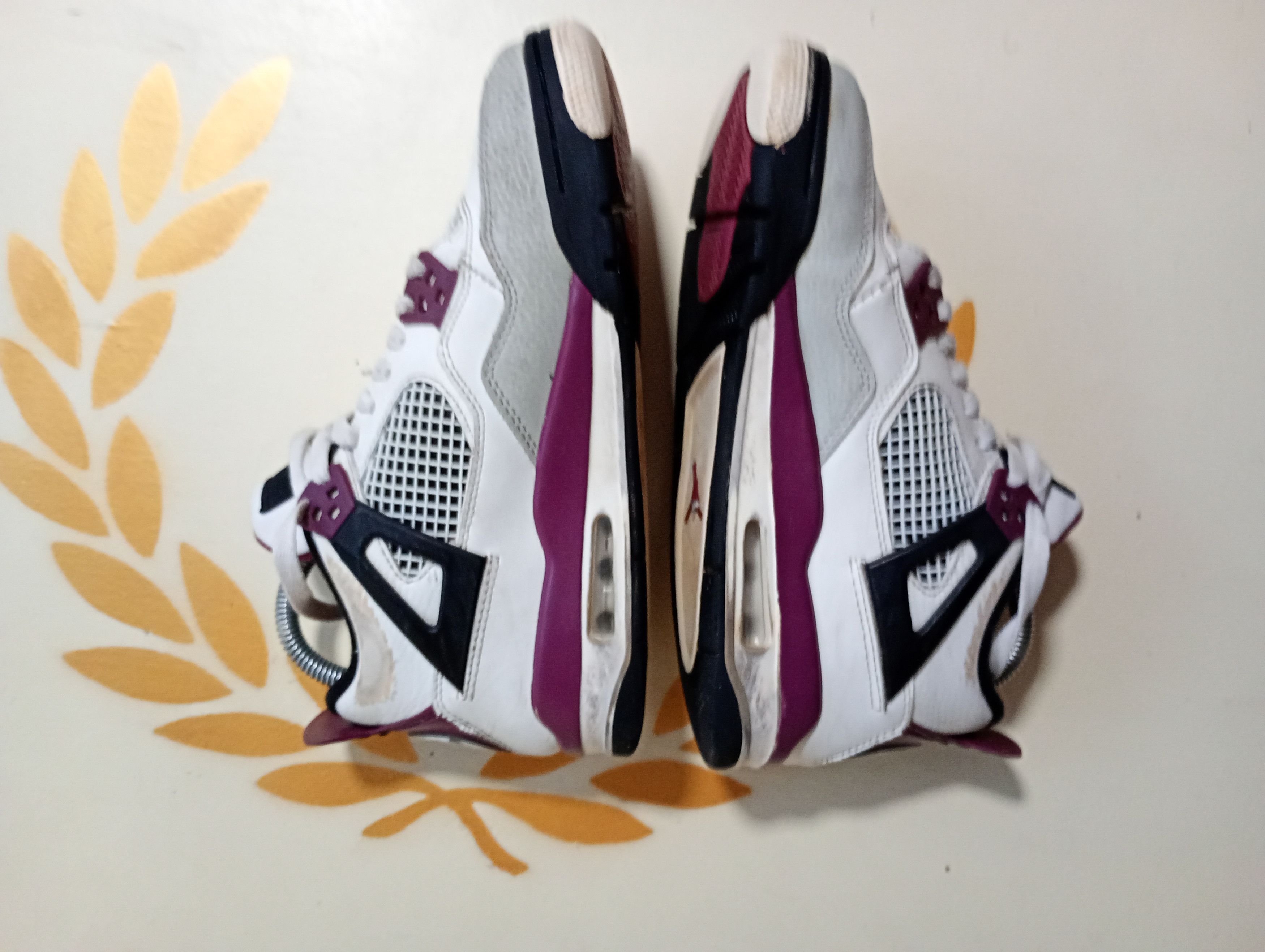 Jordan Brand Nike Air Jordan 4 Retro X Paris Saint Germain Sneakers Size US 7.5 / IT 37.5 - 8 Thumbnail