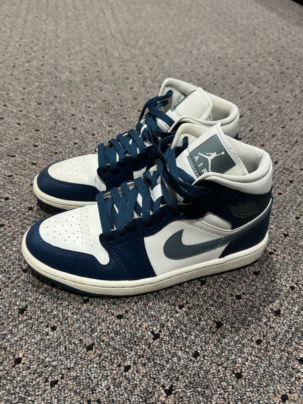 Jordan Brand Nike Air Jordan 1 Mid Sky J French Blue Size US 8 / IT 38 - 3 Thumbnail
