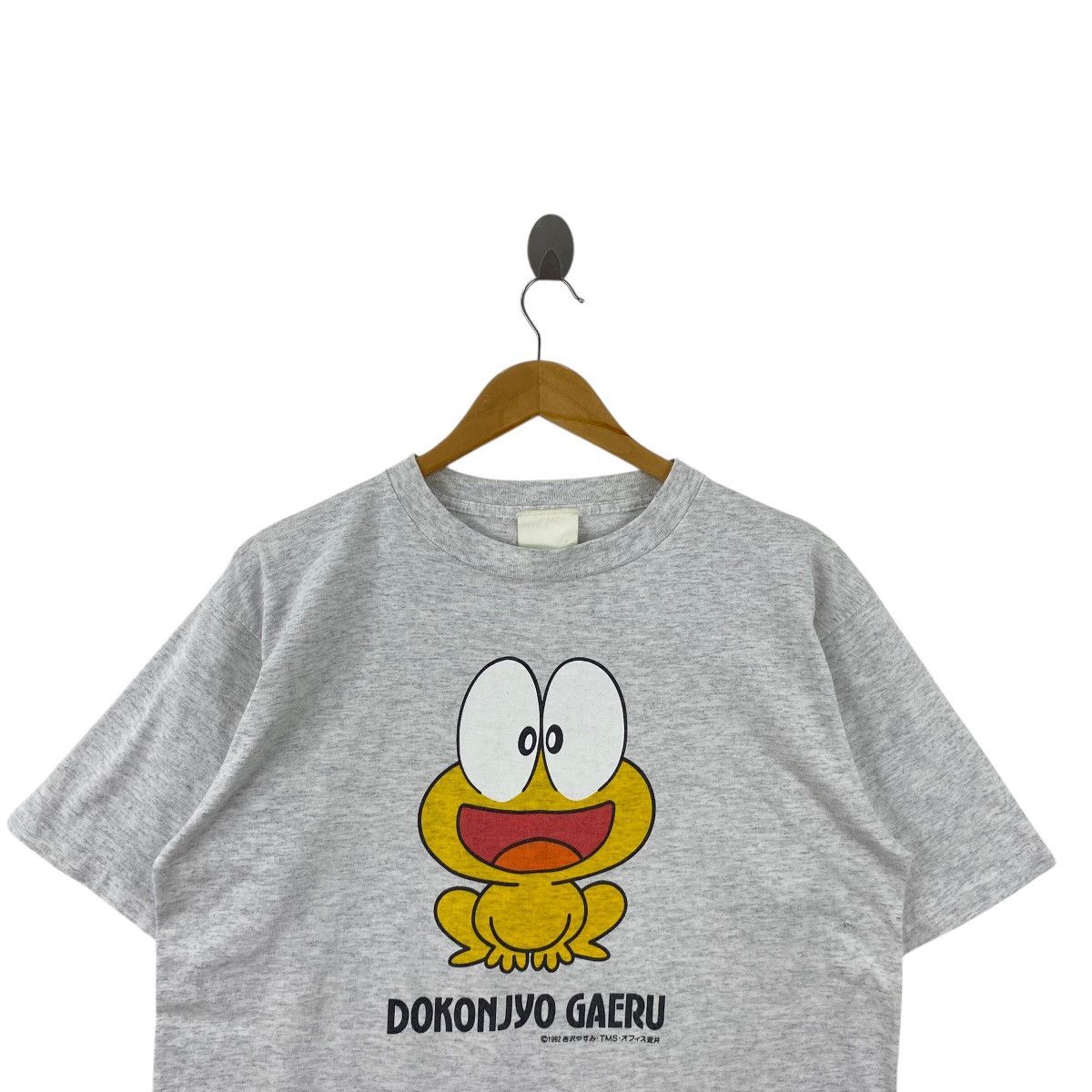 Anime × Japanese Brand × Vintage Pick!! Vtg 1992 DOKONJYO GAERU Anime Manga Series Tee Tshirt Size US M / EU 48-50 / 2 - 5 Thumbnail
