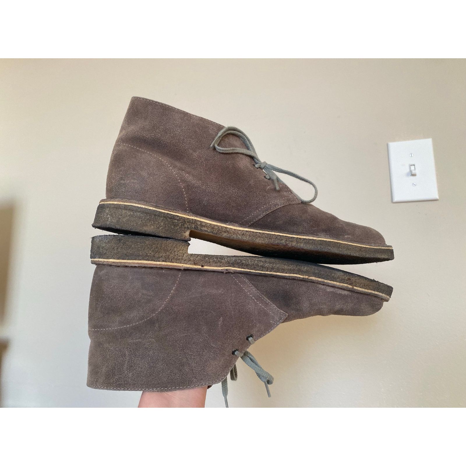 Clarks Clarks Originals Desert Boots 11.5 M Suede Crepe Sole Chukka Size US 11.5 / EU 44-45 - 8 Thumbnail