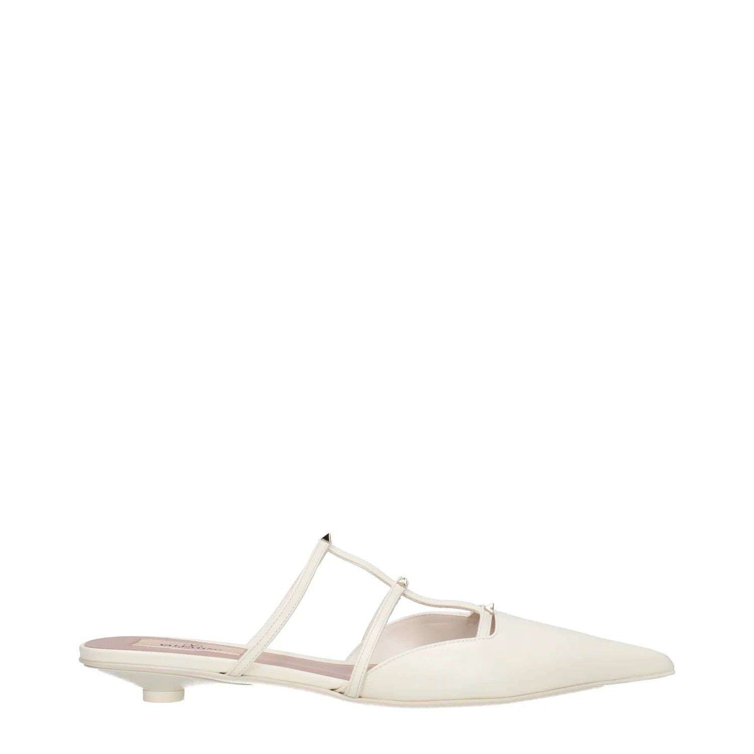 Valentino ob1o1e1224 Leather Sandals in Beige Size US 10 / IT 40 - 1 Thumbnail