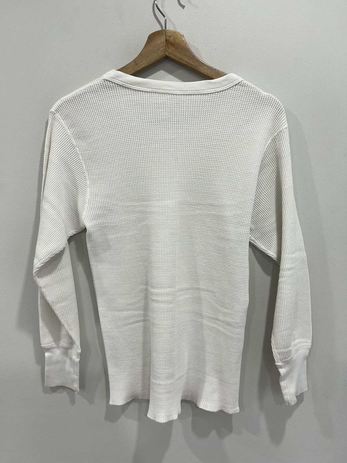 Hanes Vintage Thermal Longsleeve Shirt off white Size US M / EU 48-50 / 2 - 2 Thumbnail