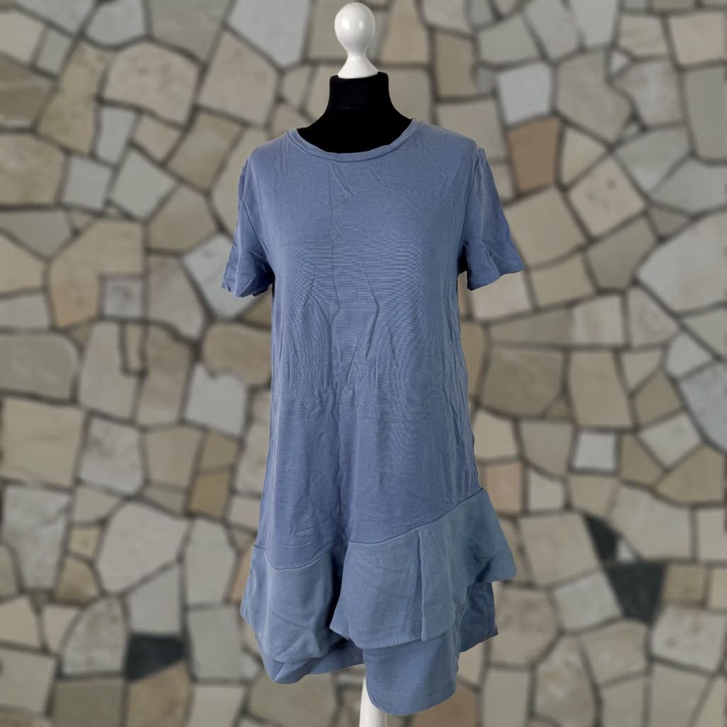 Cos COS blue duffle hem dress Womens Size L Size L / US 10 / IT 46 - 1 Thumbnail