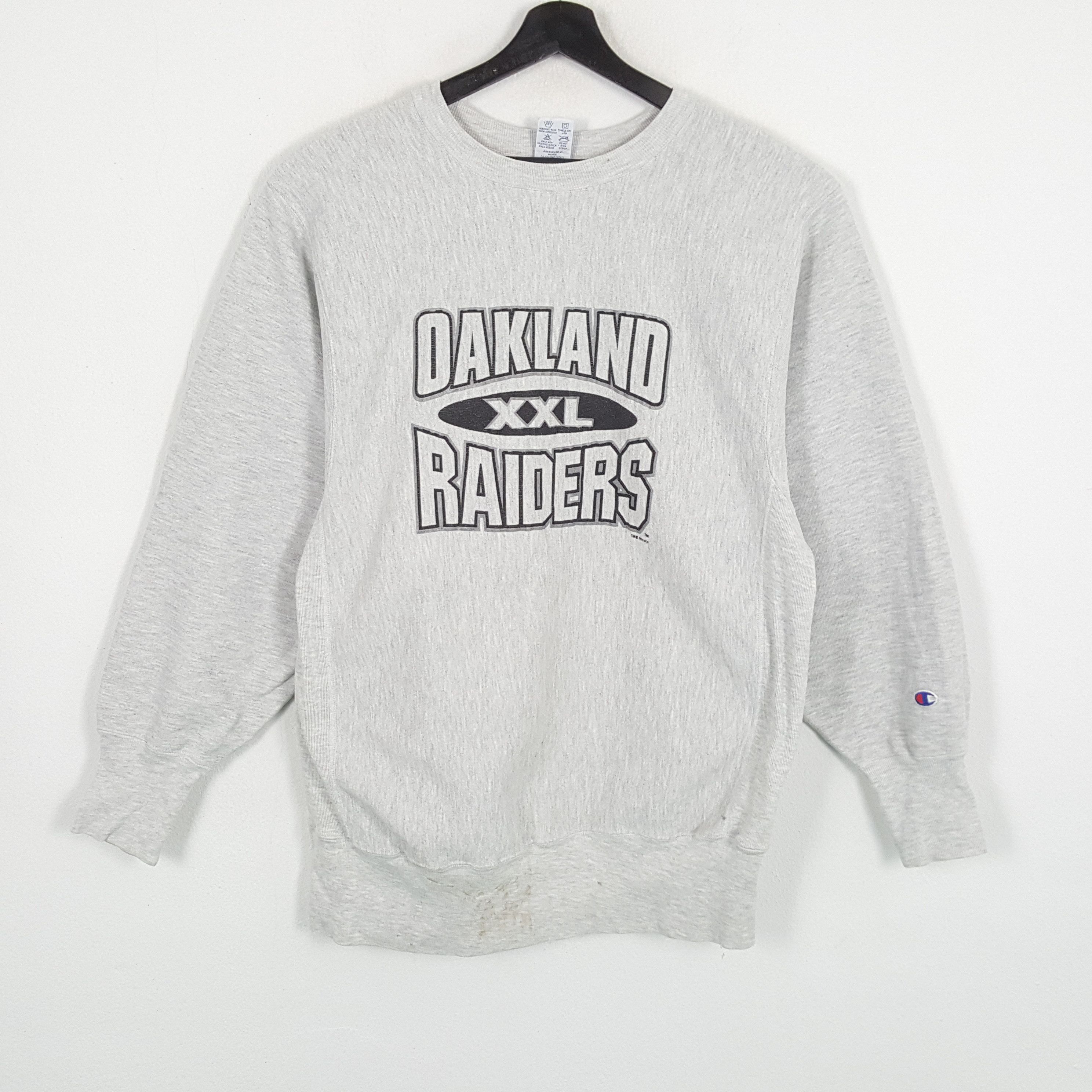 Champion × NFL OAKLAND RAIDERS X Champion Vintage Sweatshirt Size US L / EU 52-54 / 3 - 1 Thumbnail