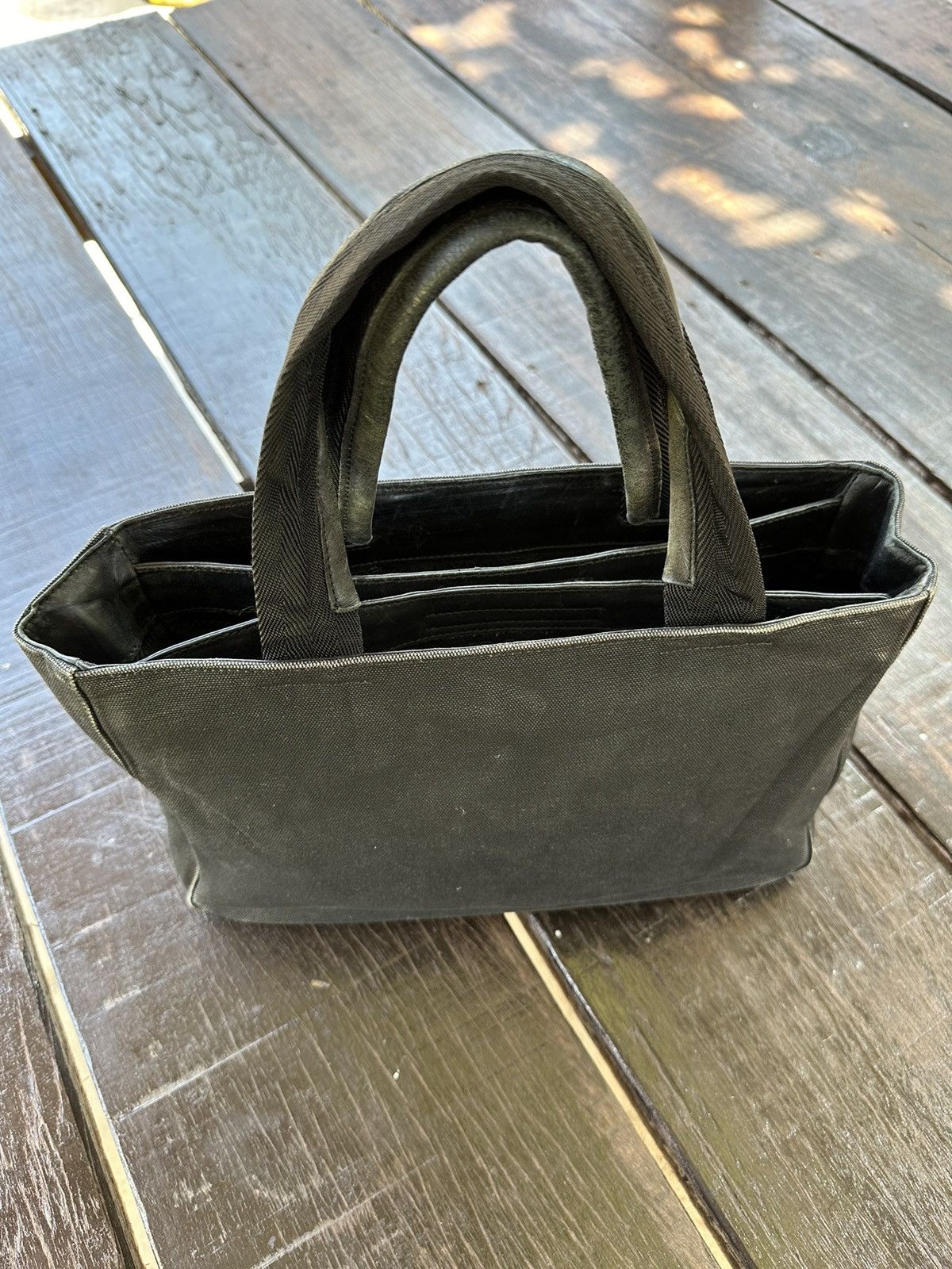 Prada × Vintage Vintage prada canvas hand carry bag Size ONE SIZE - 2 Thumbnail
