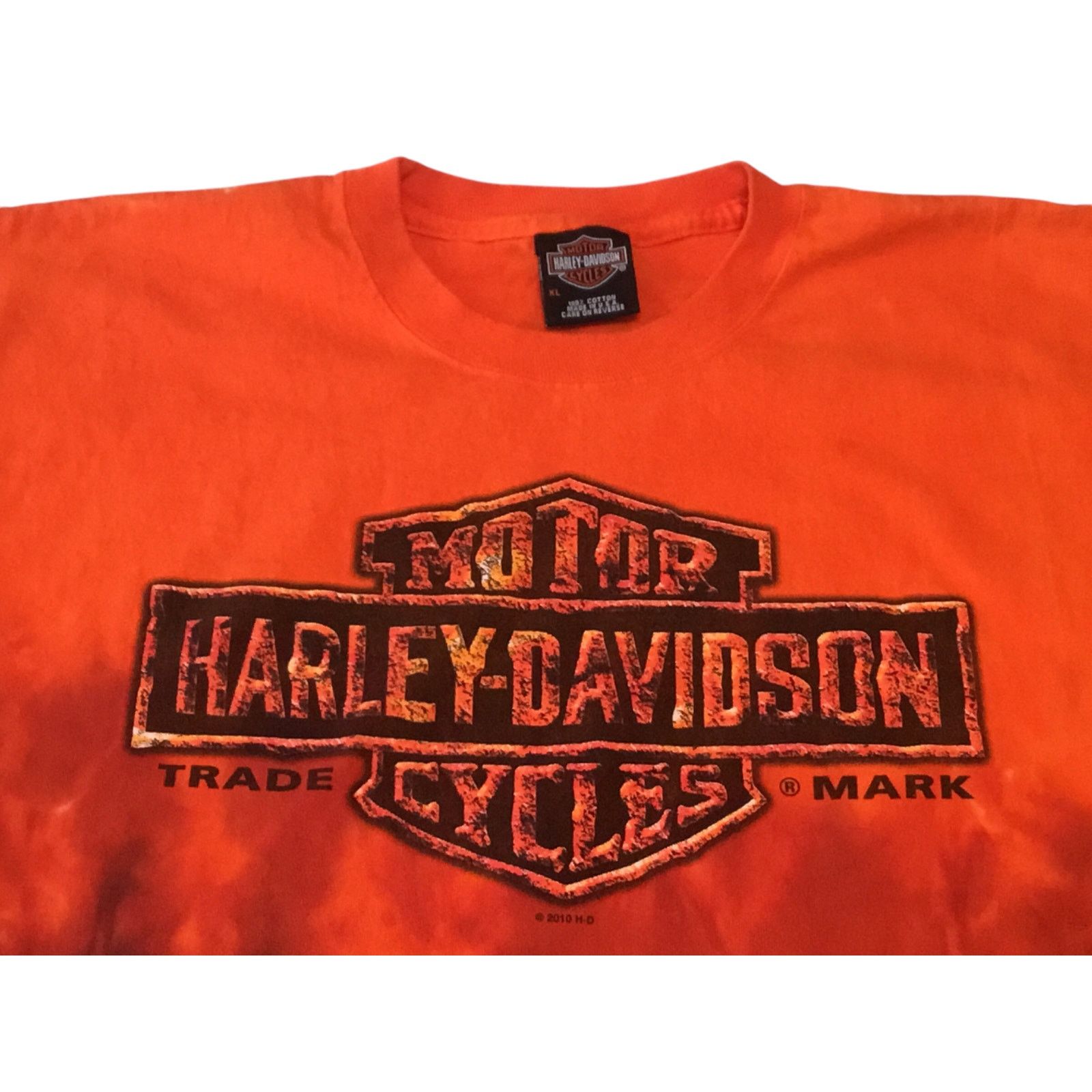 Harley Davidson Harley Davidson T-Shirt Sturgis So. Dakota Orange Flames XL Size US XL / EU 56 / 4 - 2 Thumbnail