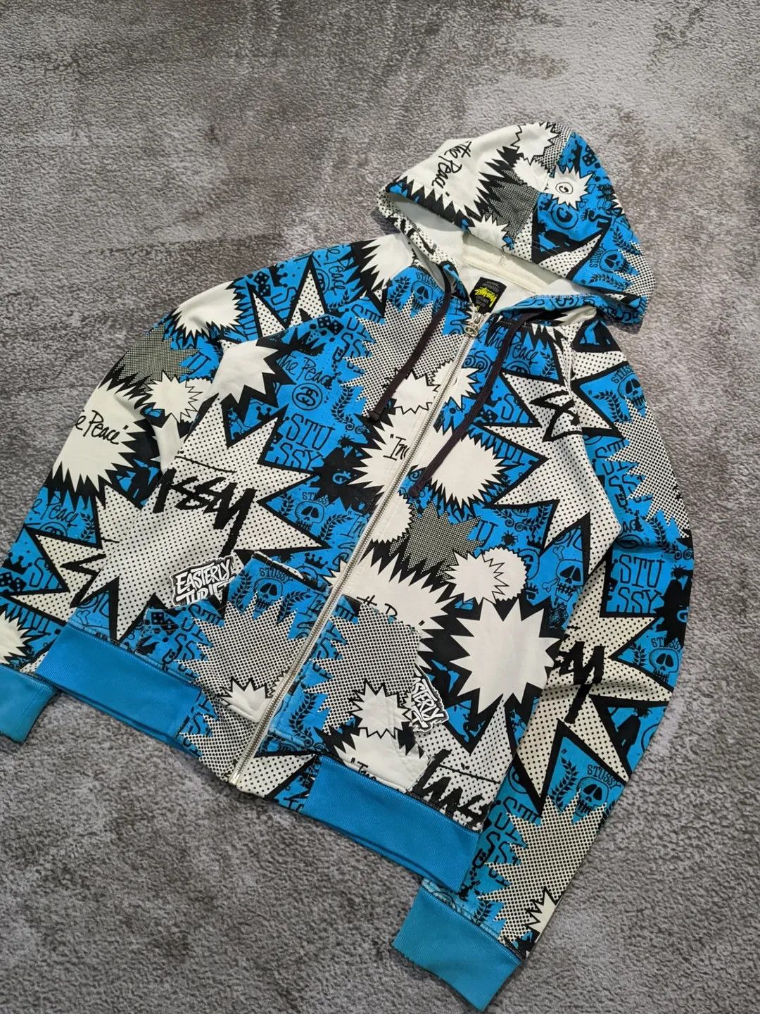 Stussy ZipHoodie Stussy Pop Shout Size US M / EU 48-50 / 2 - 7 Thumbnail
