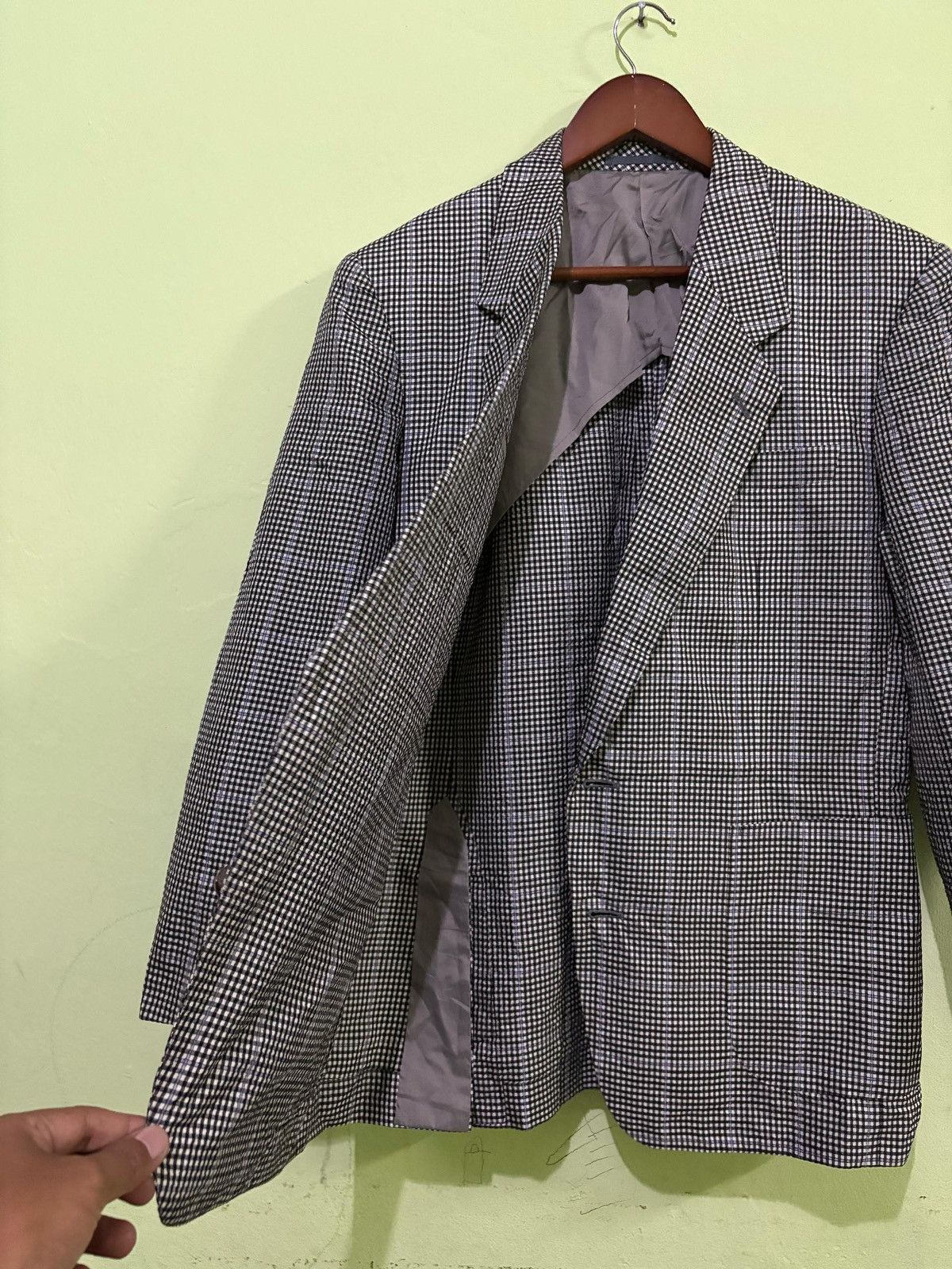 Lanvin Lanvin Coat Jacket Design Size 48R - 4 Thumbnail