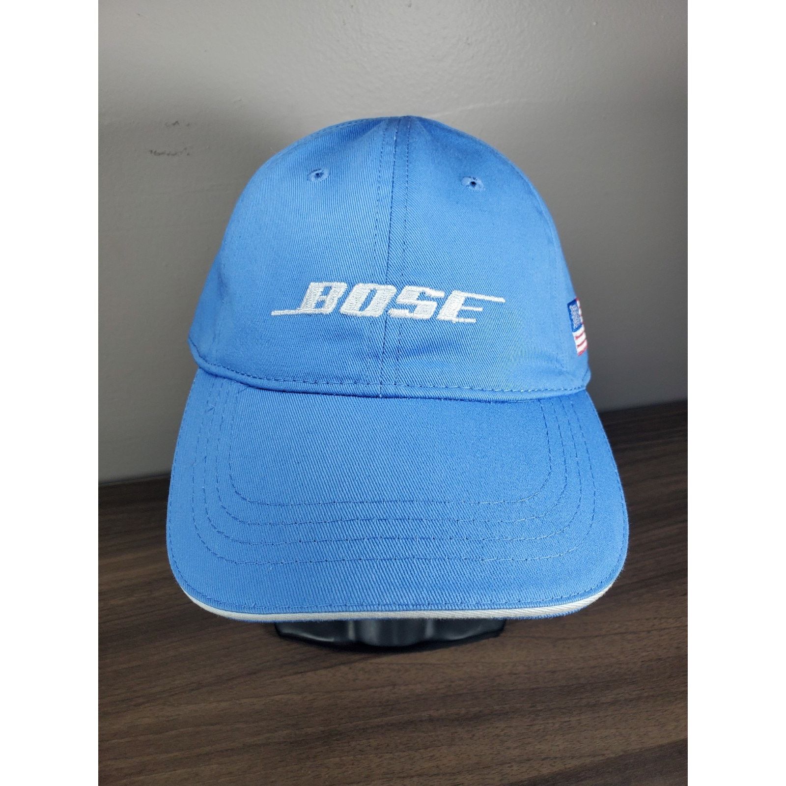 Sony Bose Light Blue White Hat Cap Sky Powder Carolina USA Flag Size ONE SIZE - 2 Thumbnail