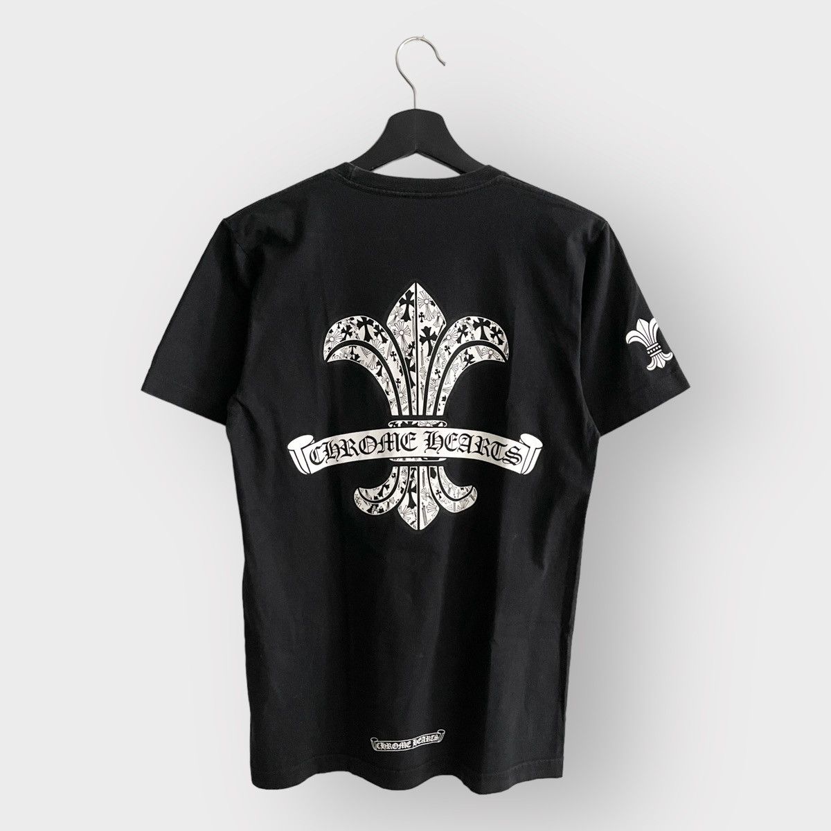 STEAL! 2010s Chrome Hearts Jumbo 3D Print Cross Logo Tee - Tops