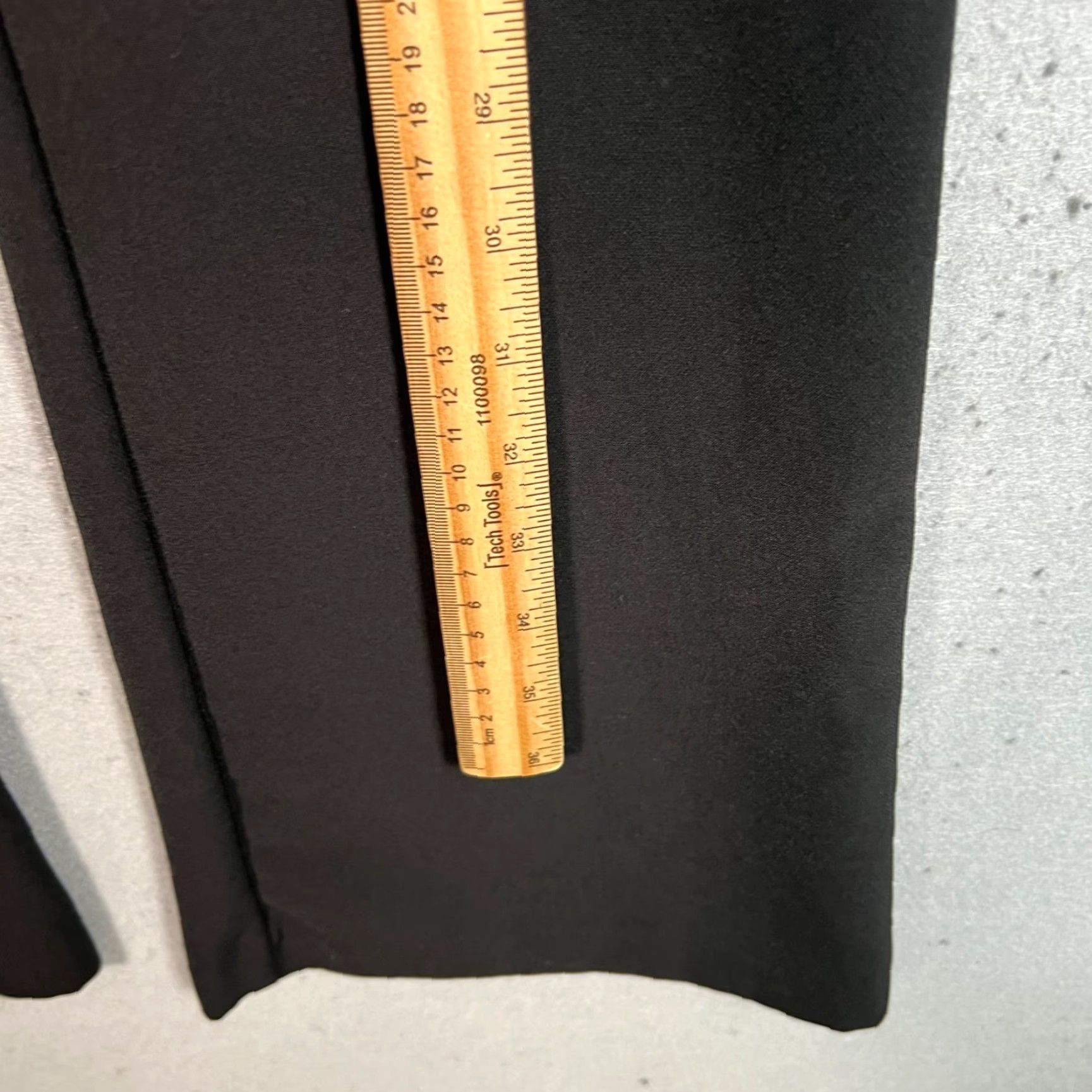 Donna Karan Donna Karan Womens Pants Bootcut Black Stretch Size 2 Size 26" / US 2 / IT 38 - 6 Thumbnail
