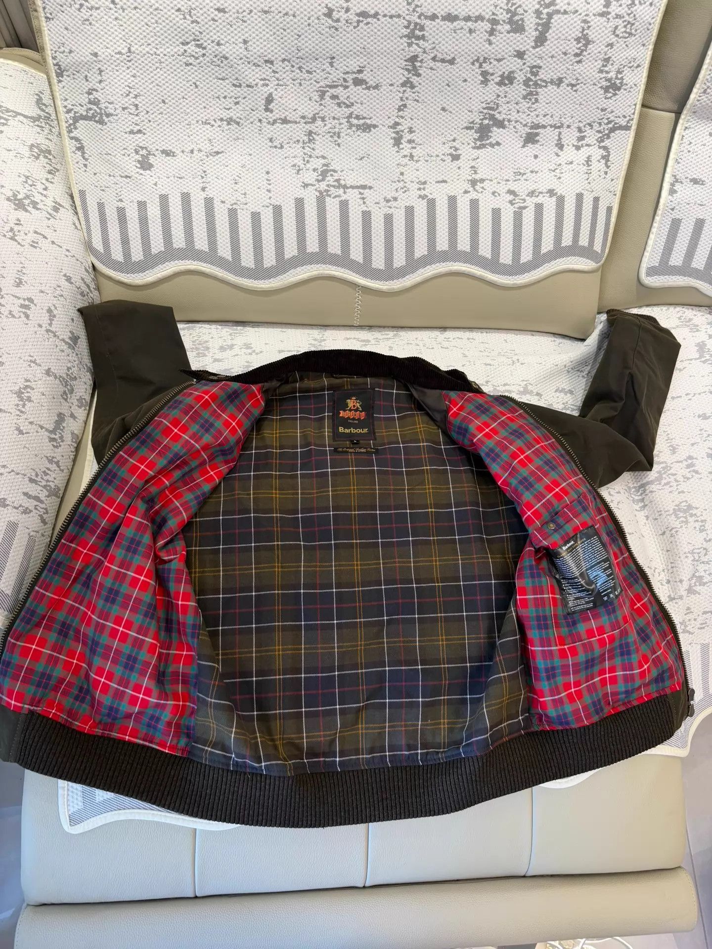 Barbour BARBOUR x Baracuta Porton Waxed Men's L Jacket Size US L / EU 52-54 / 3 - 5 Thumbnail