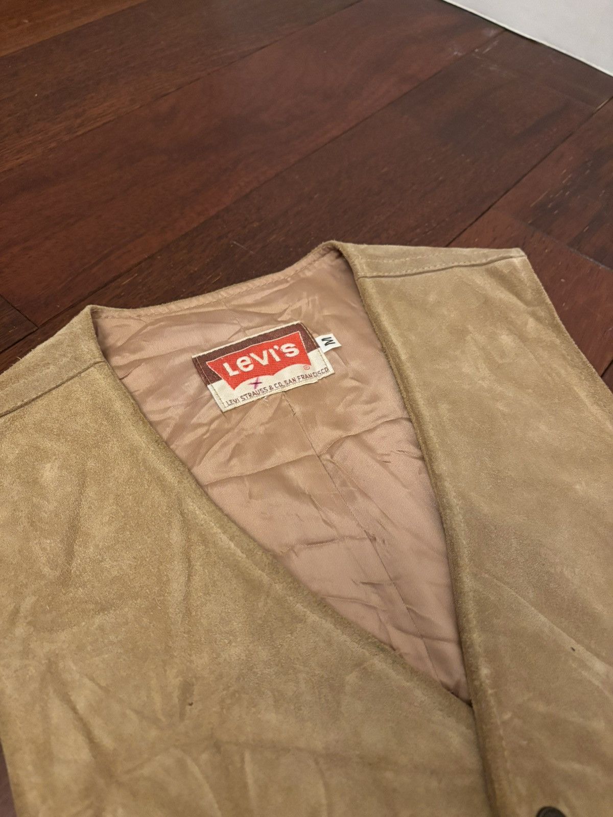 Levi's Levis vest western Size 44L - 4 Thumbnail
