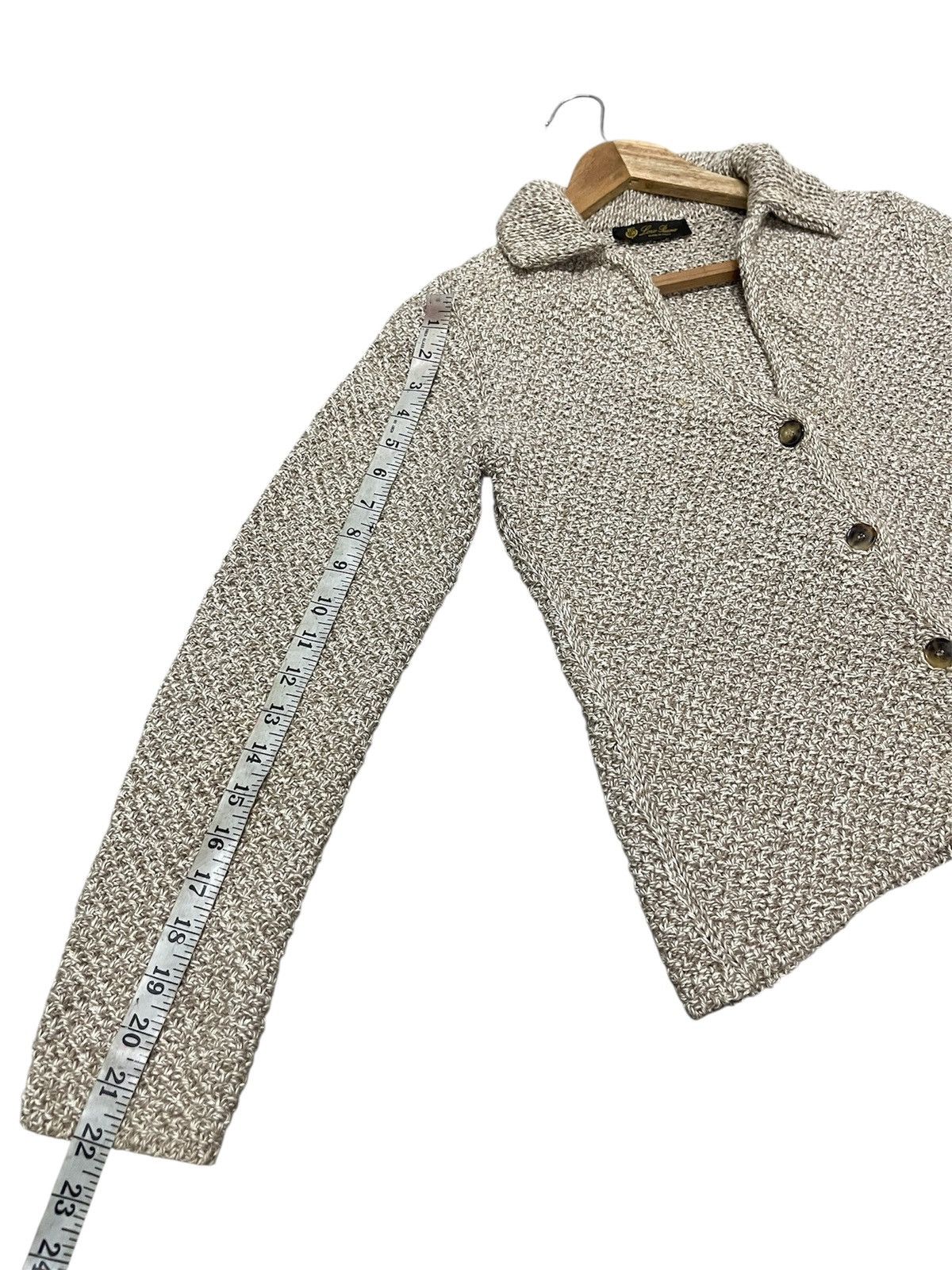 Loro Piana Loro Piana Knitted Pattern Jacket Size S / US 4 / IT 40 - 15 Thumbnail