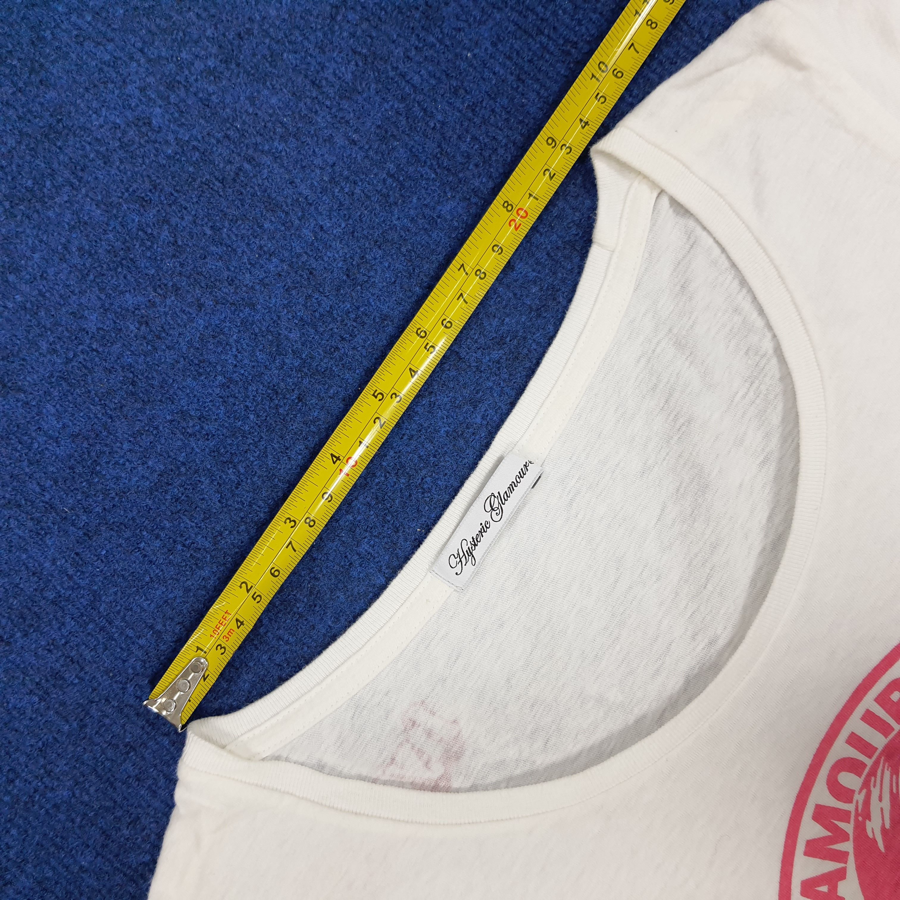 Hysteric Glamour × Japanese Brand × Vintage Vintage Hysteric Glamour Smile Japanese Brand Tshirt Size XS / US 0-2 / IT 36-38 - 10 Thumbnail