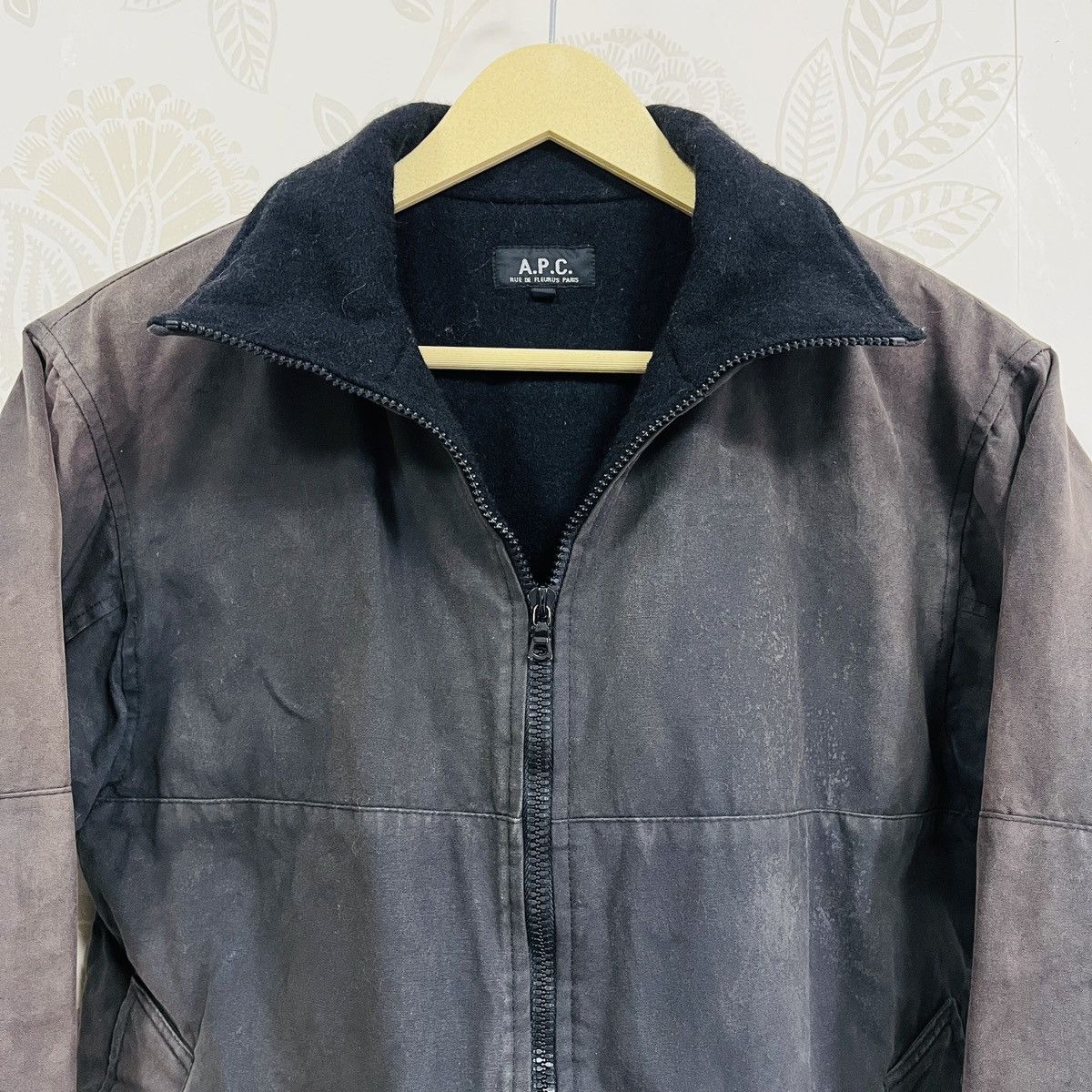 A.P.C. × Vintage Vintage 90s A.P.C Jean Touitou Double Elbow Jacket France Size US S / EU 44-46 / 1 - 20 Thumbnail