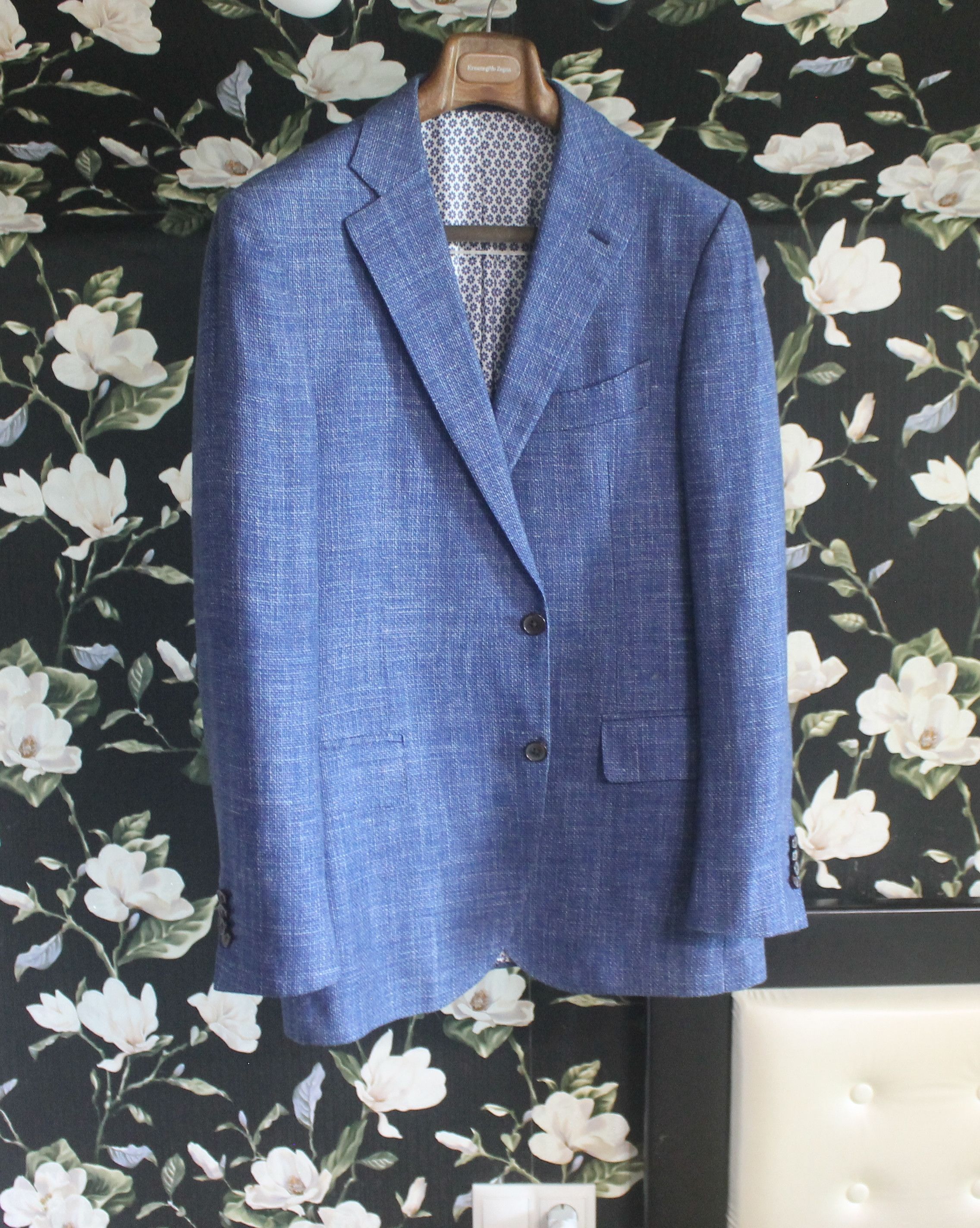 Suitsupply Suitsupply Ethomas Sport Coat Blazer Wool Silk Linen Size 50R - 1 Thumbnail