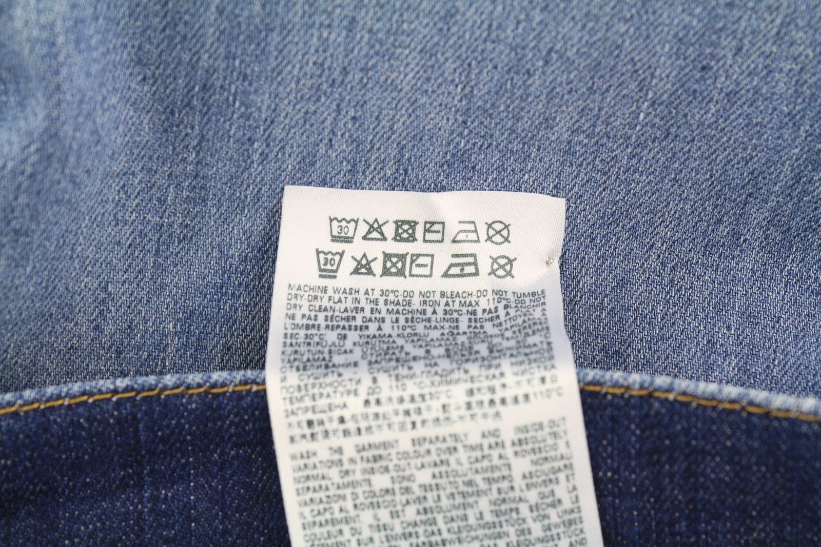 Diesel 2005 D-FINING 09C72 W30/L32 Regular Tapered Jeans 40917 Size US 30 / EU 46 - 11 Thumbnail
