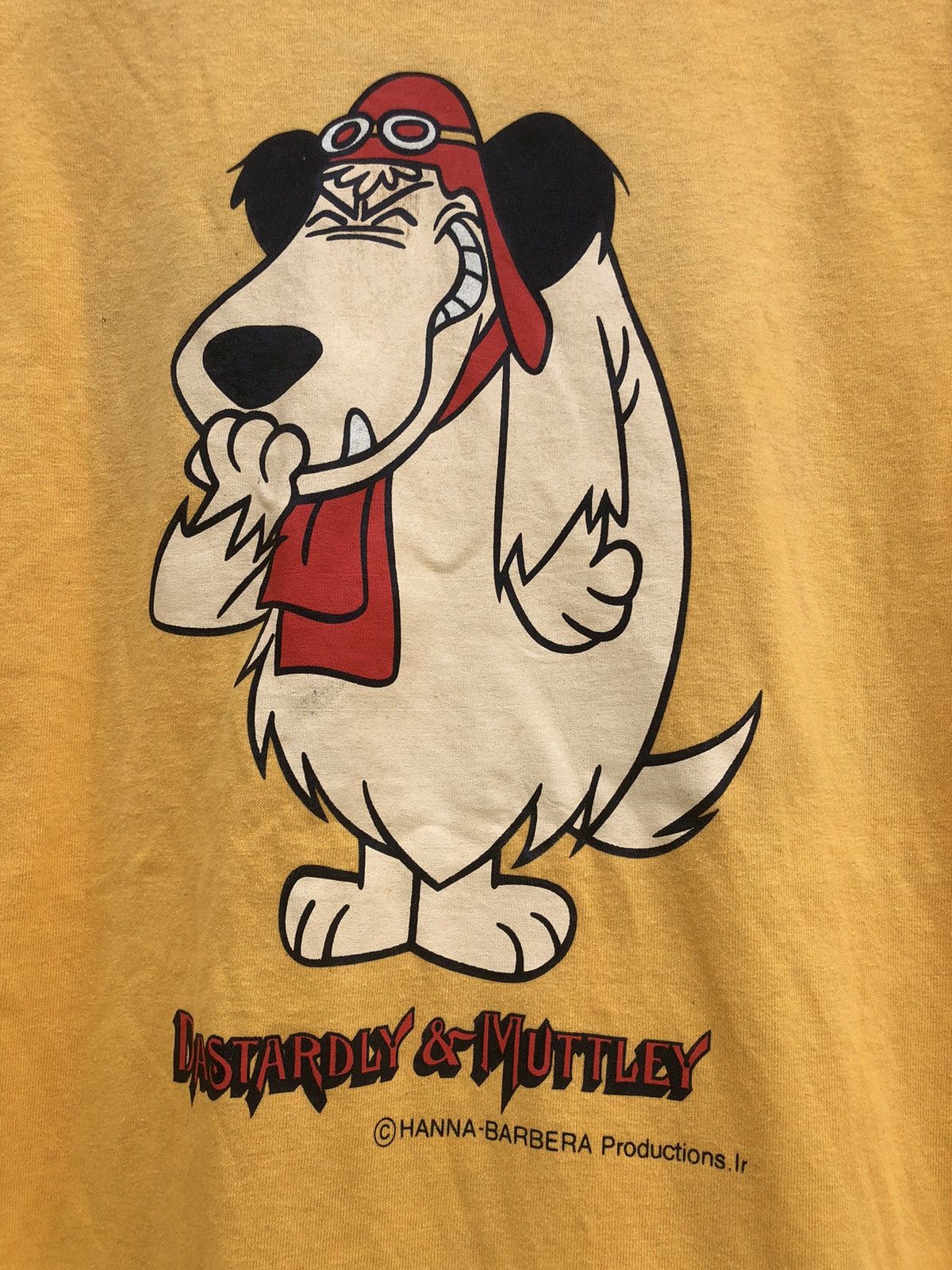 Vintage Vintage 70s Dastardly & Muttley Cartoon Longsleeve Shirt Size US M / EU 48-50 / 2 - 5 Thumbnail