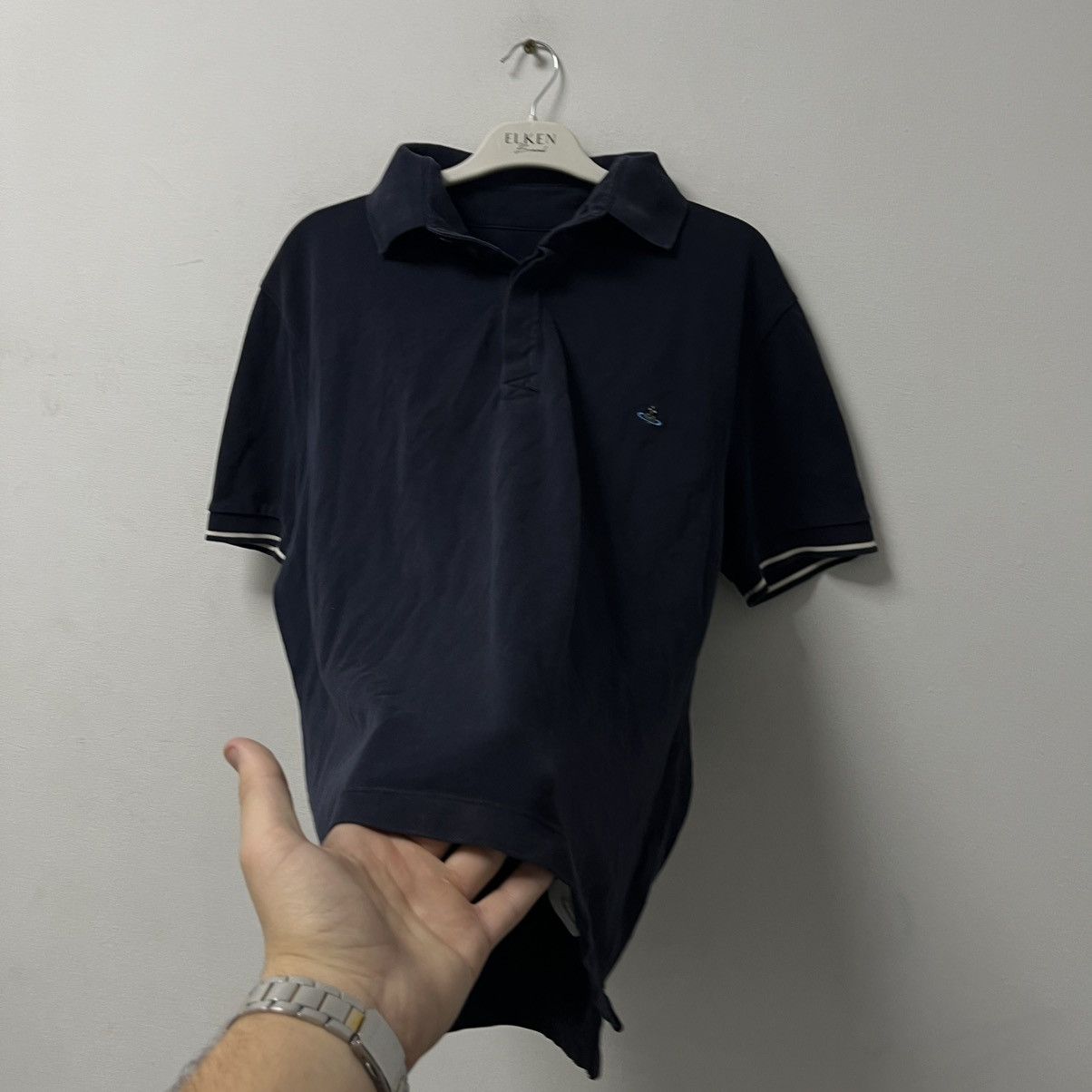 Vivienne Westwood Vivienne Westwood Polo T-Shirt Rare Retro Hype Y2K Size US L / EU 52-54 / 3 - 6 Thumbnail