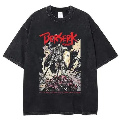 Individualized Shirts Washed T Shirt Berserk Size US XL / EU 56 / 4 - 2 Thumbnail