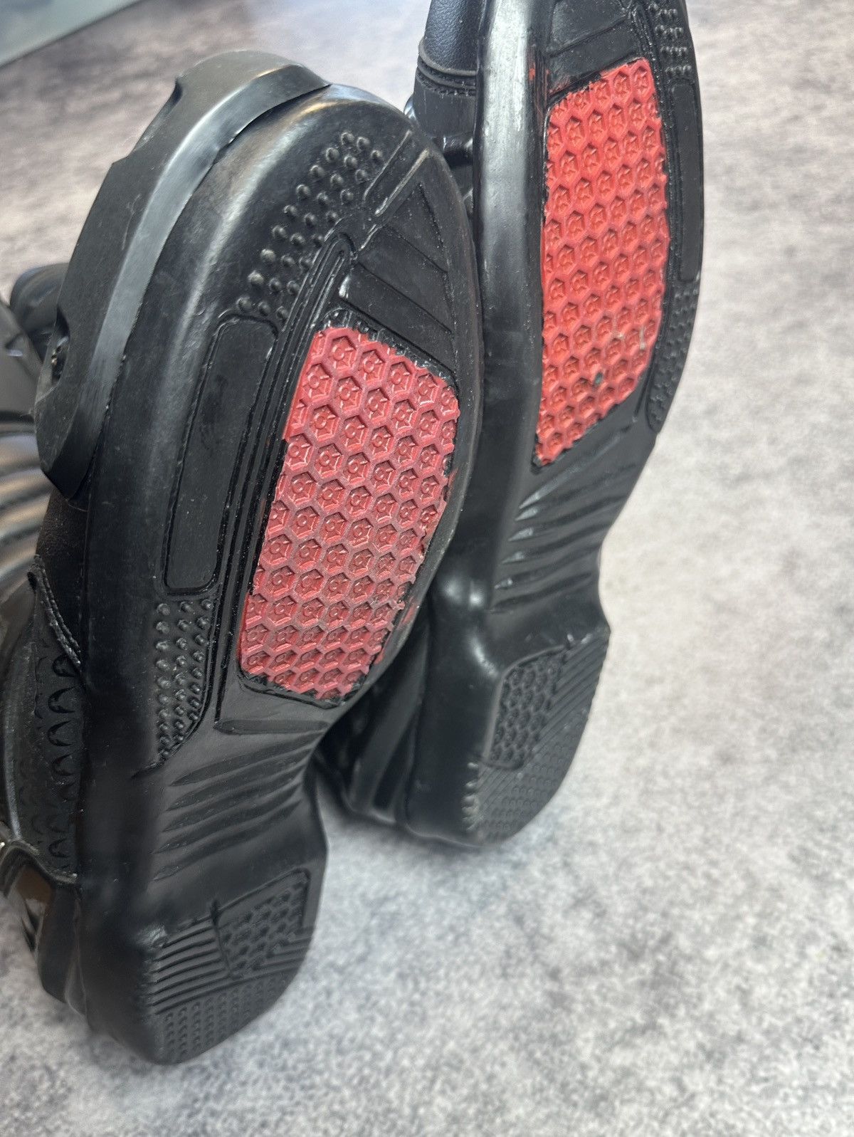 Vintage Y2K Opium Leather Racing Boots Streetwear Style XTRM VTg 46 Size US 12.5 / EU 45-46 - 7 Thumbnail