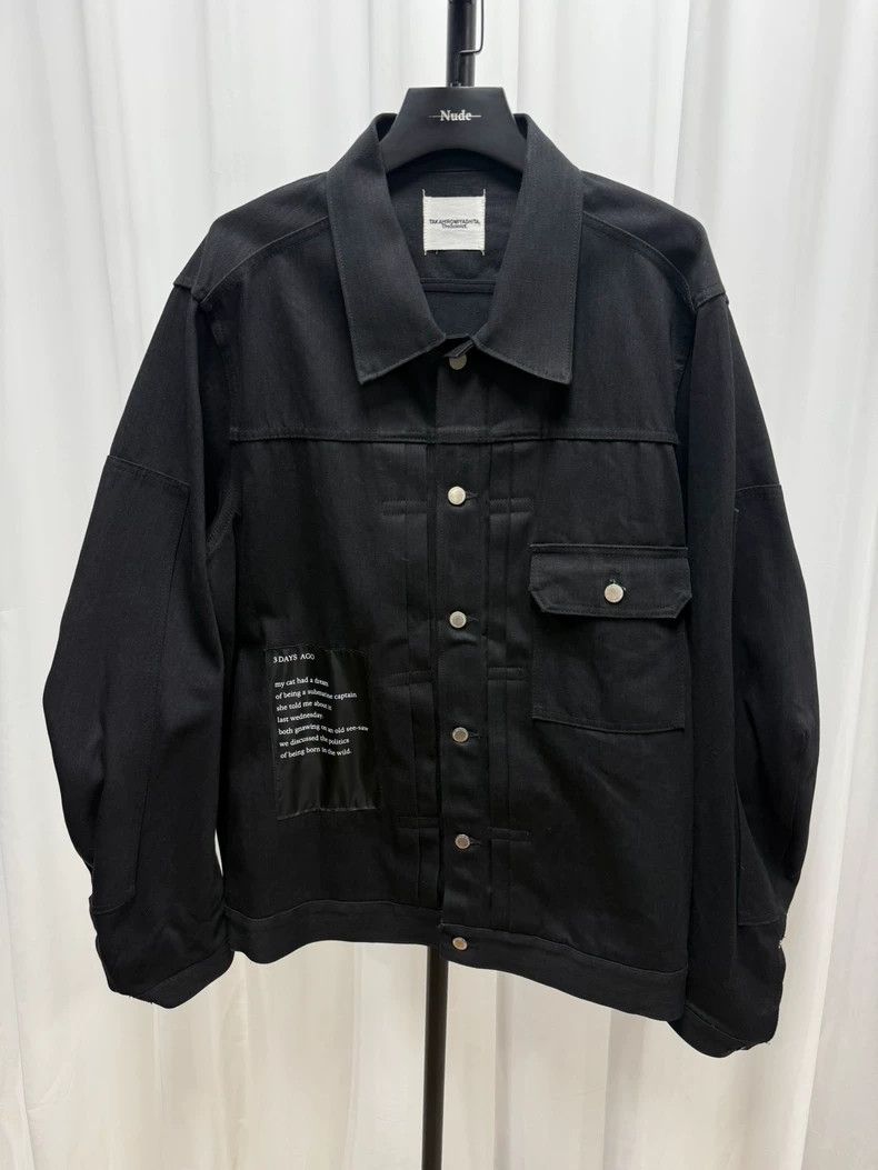 Takahiromiyashita The Soloist. The soloist 19 AW Patch Black Original Loose Jacket Size US S / EU 44-46 / 1 - 1 Thumbnail