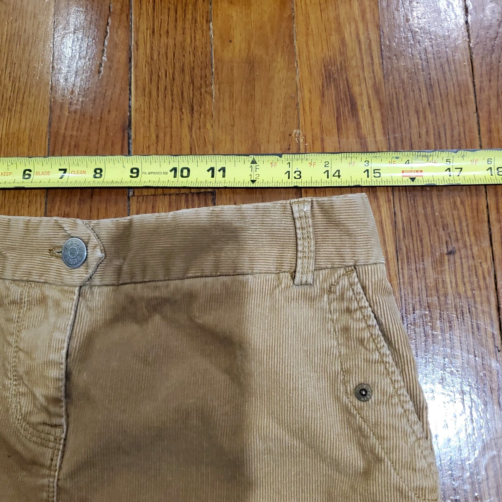 J.Crew J.Crew Skirt Cotton Stretch Corduroy Midi Pencil Brown Size 4 Size 27" / US 4 / IT 40 - 4 Thumbnail