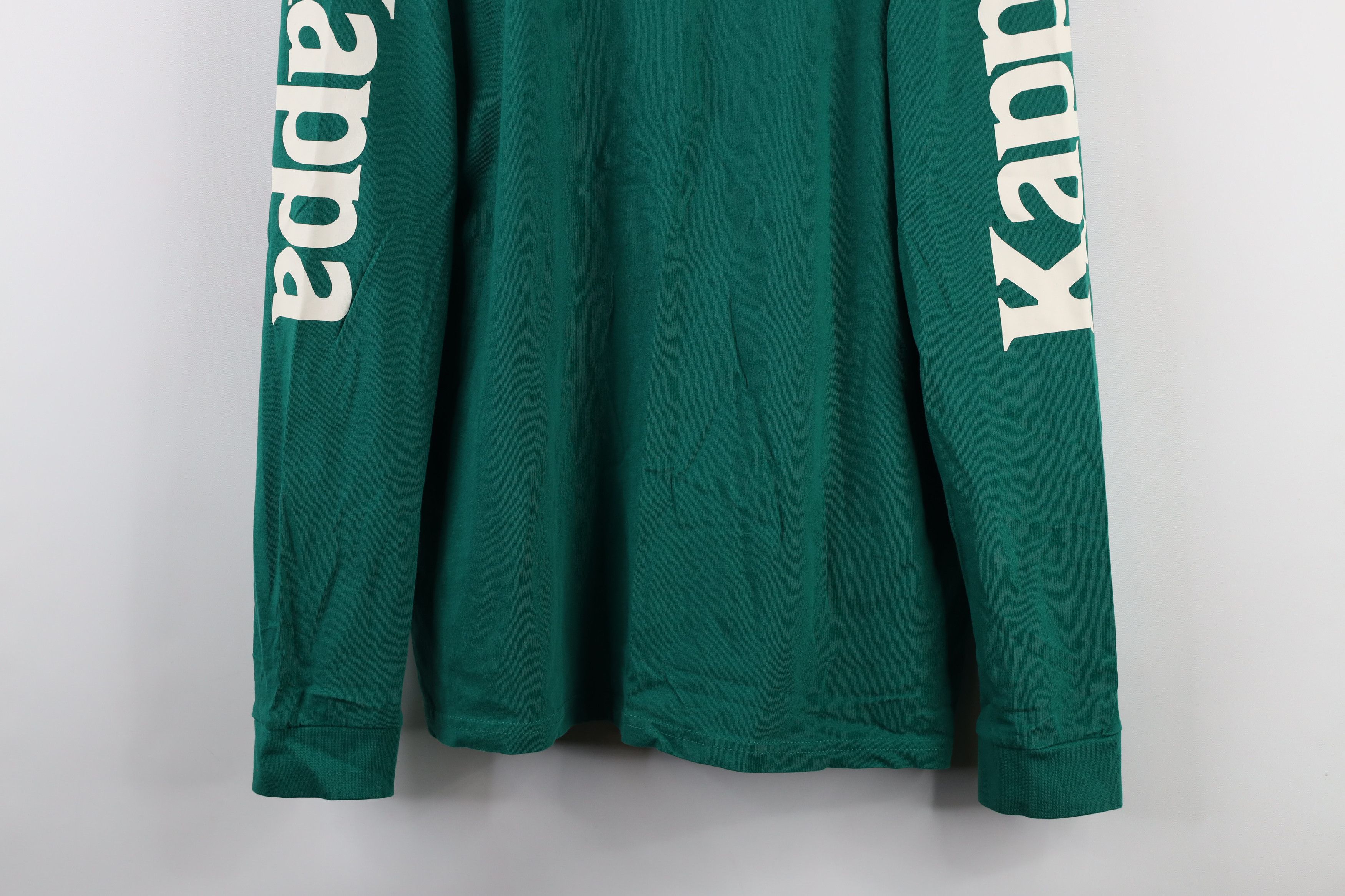Kappa × Vintage Vintage Kappa Soccer Spell Out Long Sleeve T-Shirt Green Size US L / EU 52-54 / 3 - 3 Thumbnail