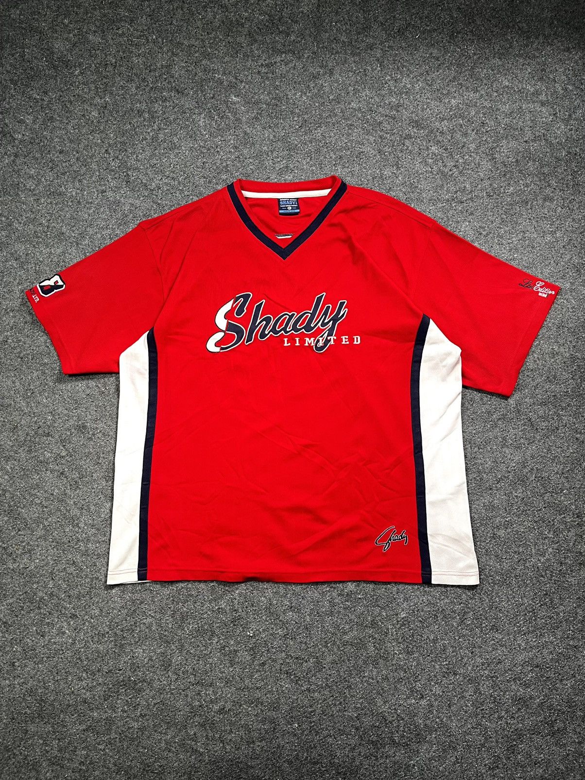 Shady LTD Eminem T-shirt Black Red And White Authentic