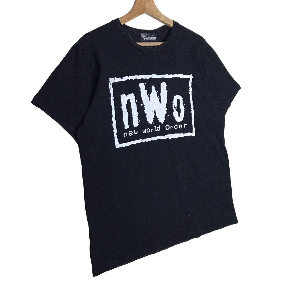 WWE Vintage NWO New World Order Wrestling Tee Shirt Size US L / EU 52-54 / 3 - 4 Thumbnail