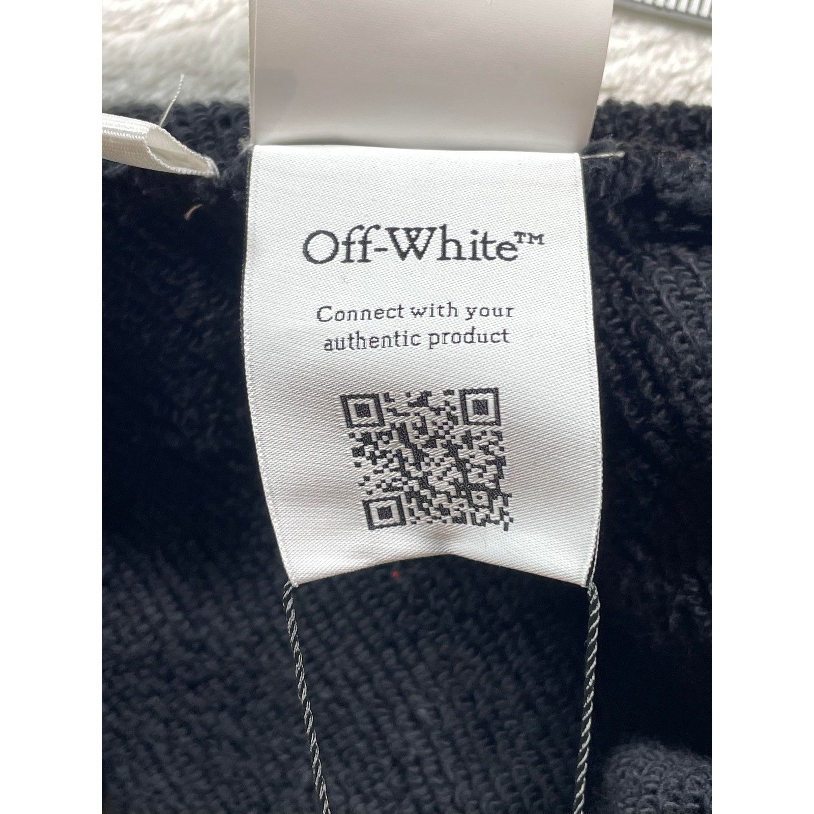 Off-White Off White Embroidered Black Hoodie Size US M / EU 48-50 / 2 - 4 Thumbnail