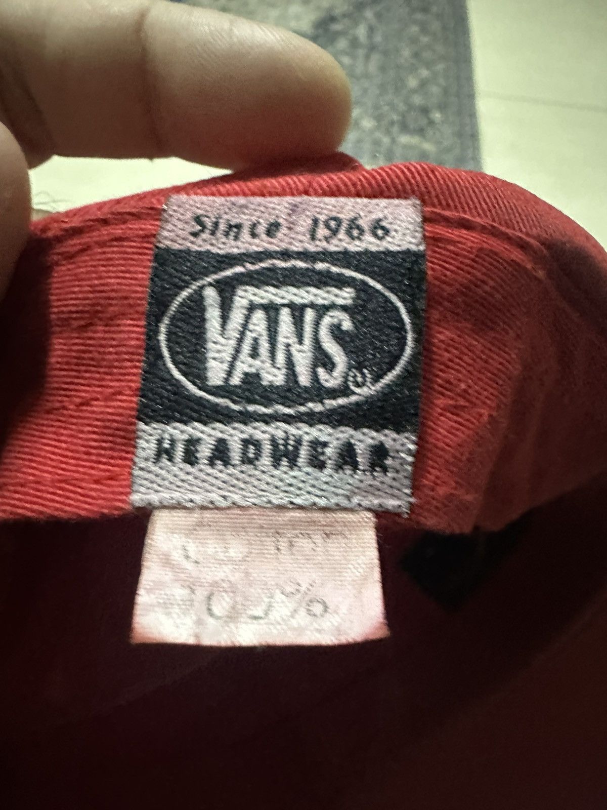 Vans Vintage Y2k Vans Cap Size ONE SIZE - 3 Thumbnail