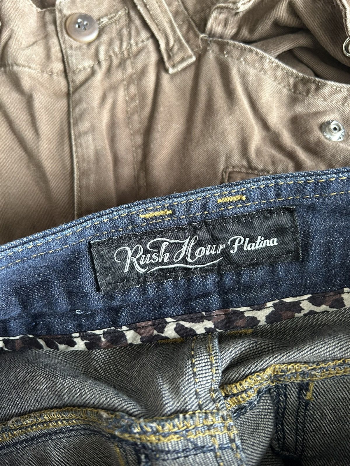 Tornado Mart Rush Hour Flared Mudwash Jeans Size US 31 - 12 Thumbnail