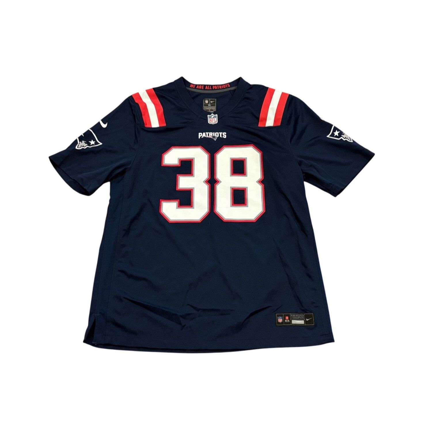 Nike Nike New England Patriots Rhamondre Stevenson #38 NFL Footba Size US XL / EU 56 / 4 - 2 Thumbnail