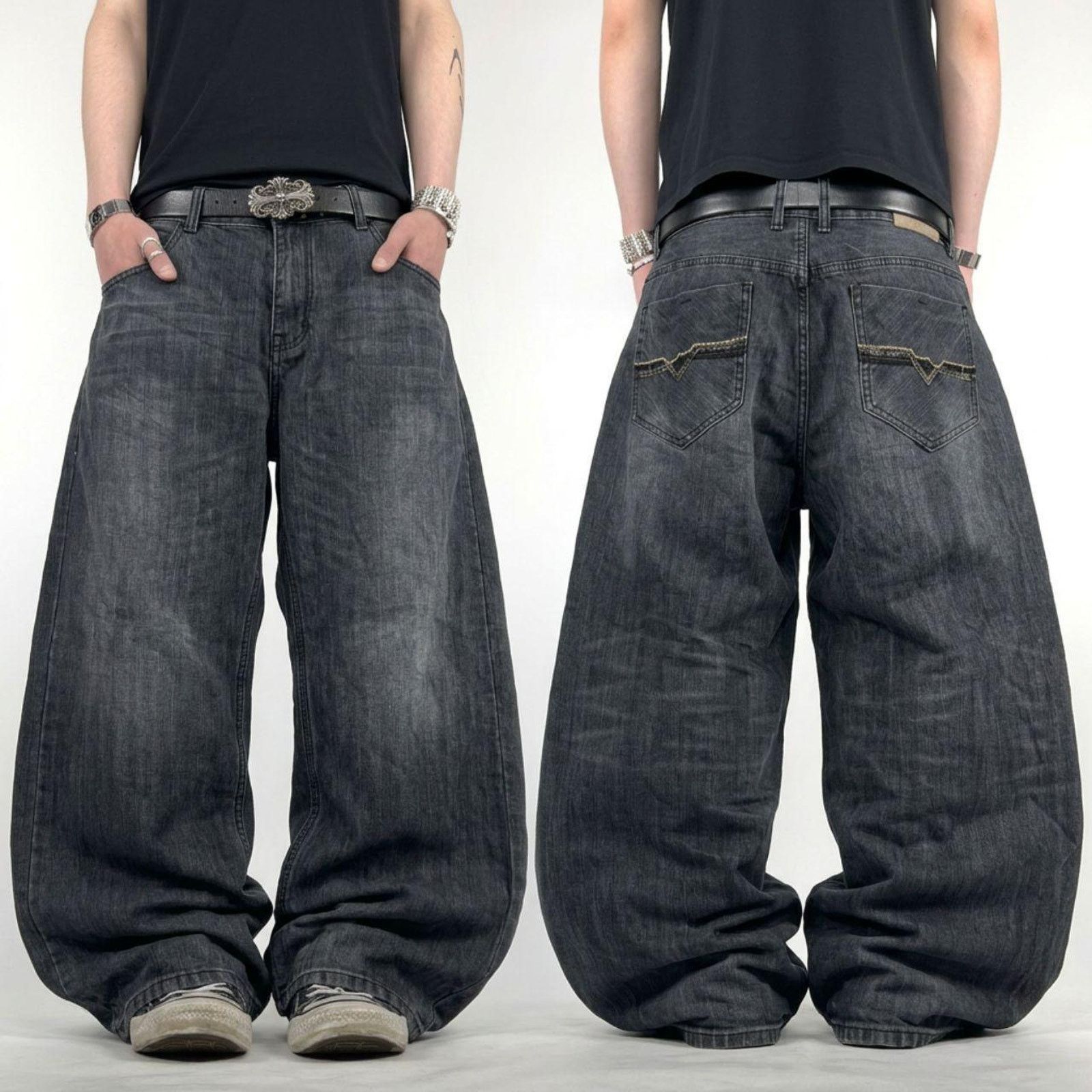 パンツ archive grunge Levi's denim pants y2k If Six Was Nine × Japanese Brand × Le Grande Bleu (L.G.B.) rare