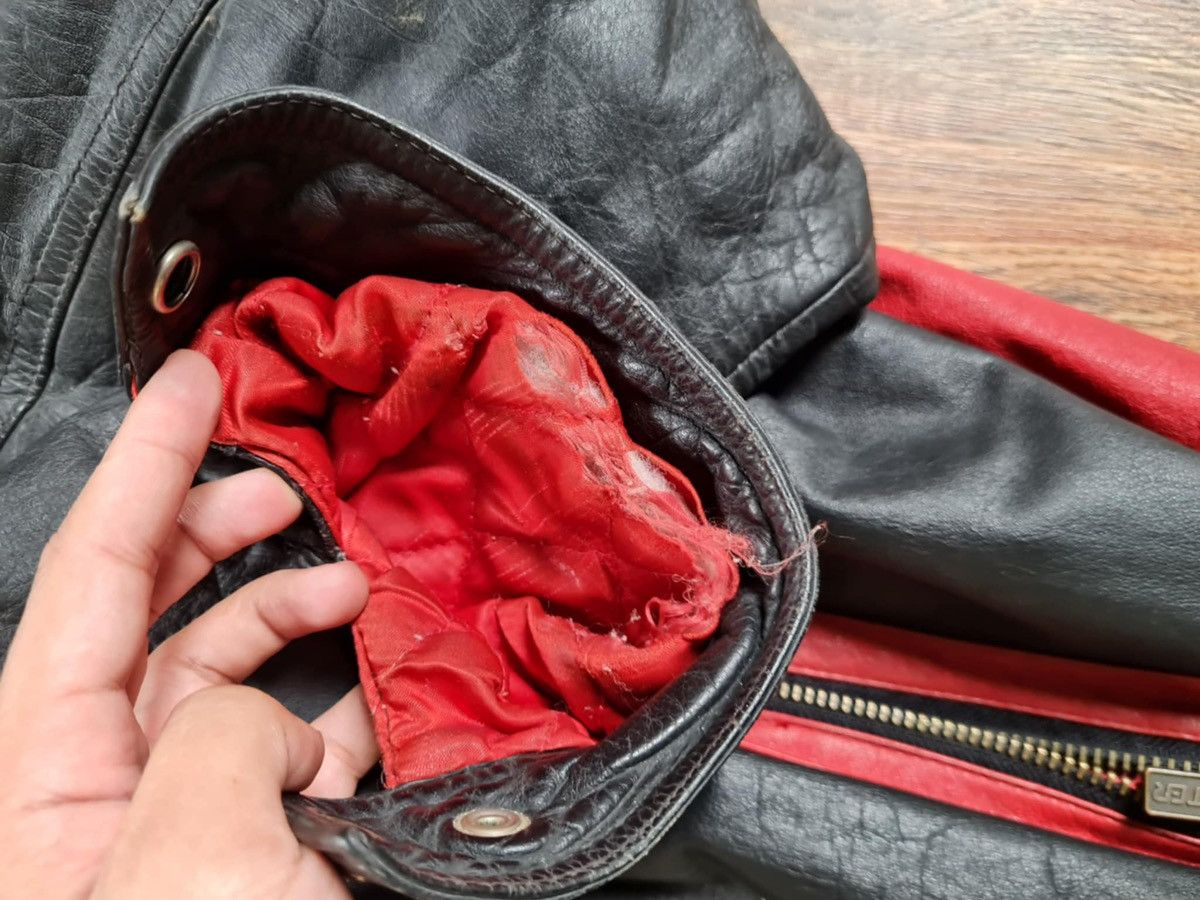 Starter Vintage Pro Player Chicago Bulls leather bomber jacket Size US XL / EU 56 / 4 - 10 Thumbnail