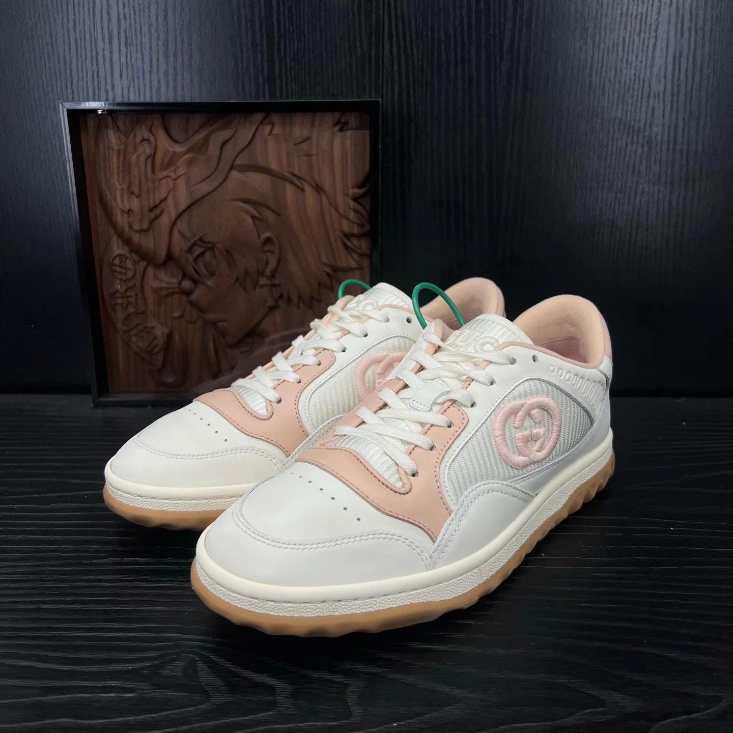 Gucci Gucci Mac80 White & Pink 38.5 Like New Size US 8.5 / IT 38.5 - 1 Thumbnail