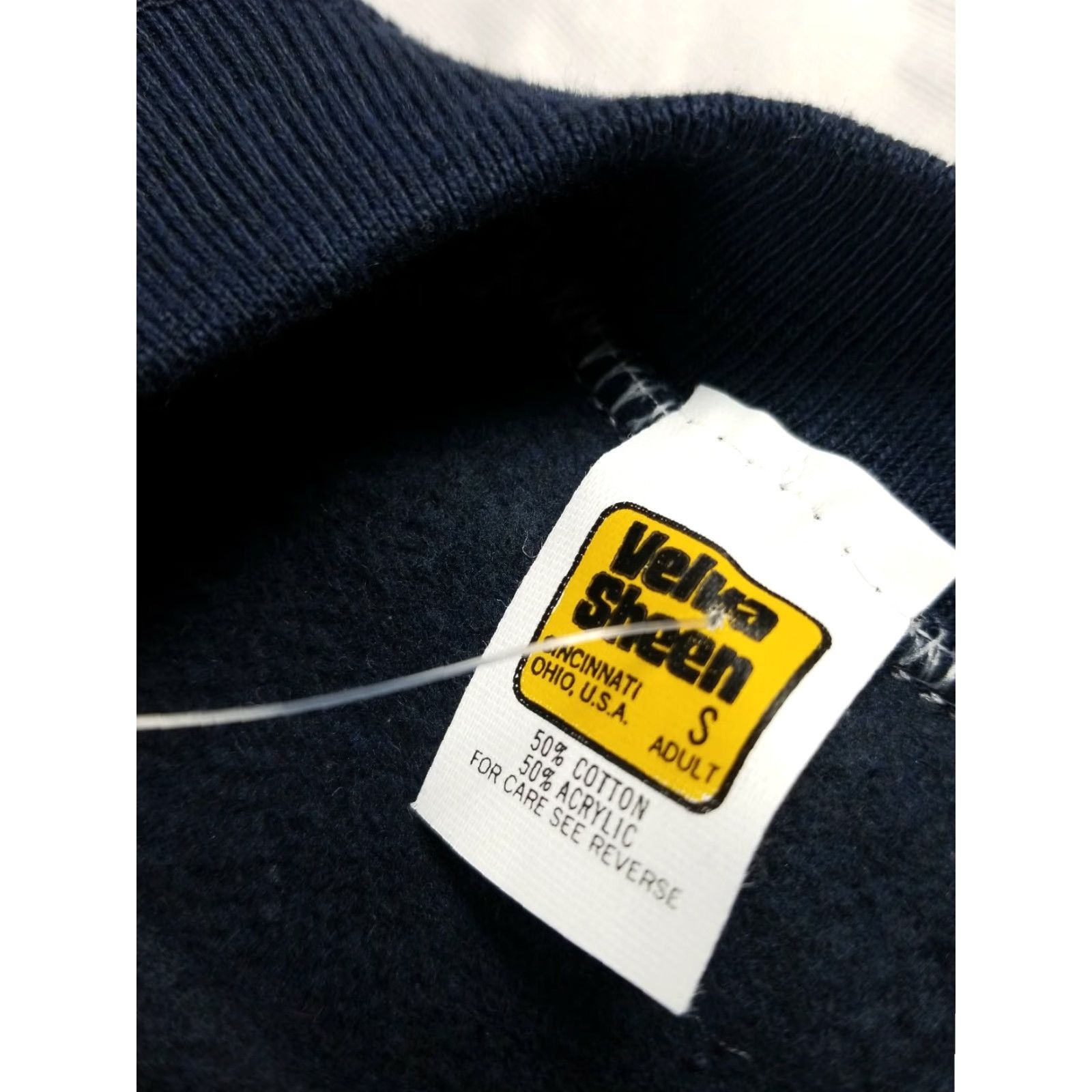 Velva Sheen VTG Velva Sheen Fairleigh Dickinson University MADISON MADE USA SWEATER SMALL Unisex White 1980s Madison Made USA Velva Sheen Graphic Tee Size US S / EU 44-46 / 1 - 4 Thumbnail