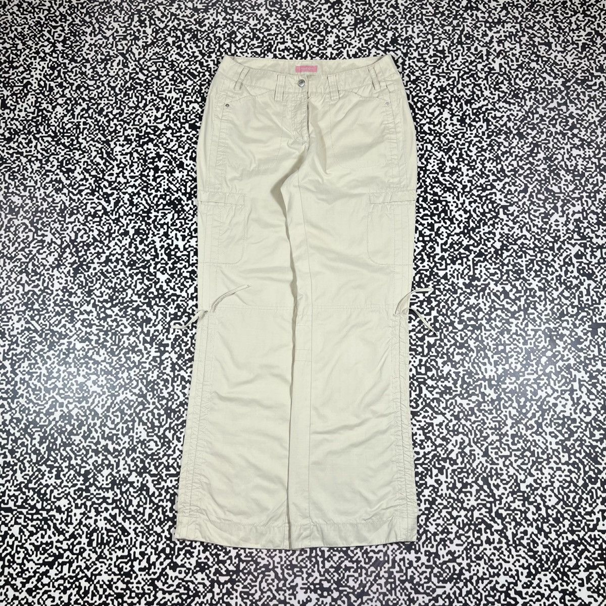 Japanese Brand Vintage Y2K Japanese Parachute Cargo Pants 90s Retro Style Size 28" / US 6 / IT 42 - 3 Thumbnail